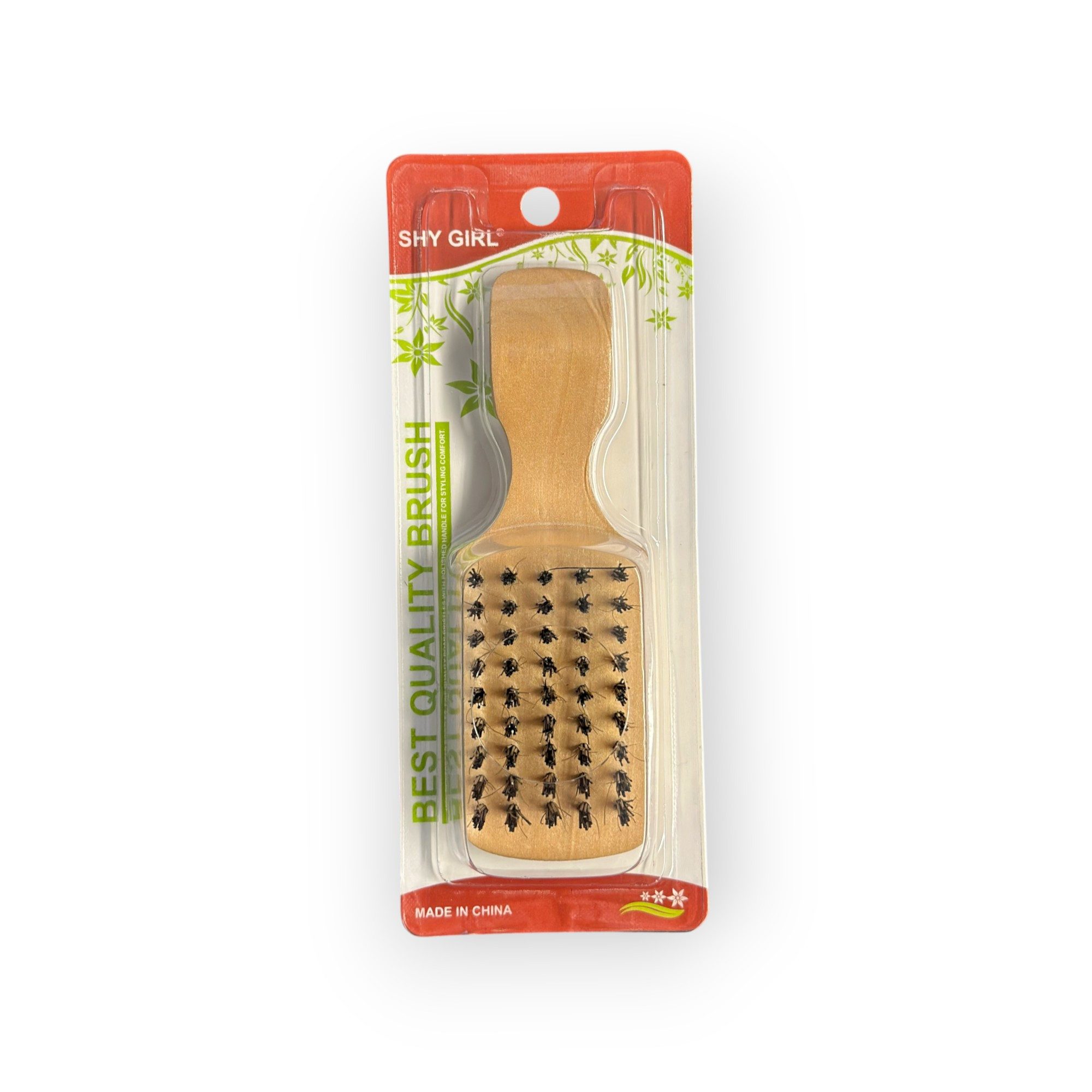 HC Haarbürste mit Holzgriff für Damen, Herren – Haarpflege Bürste Styling, Einseitige oder beidseitige Ausführung
