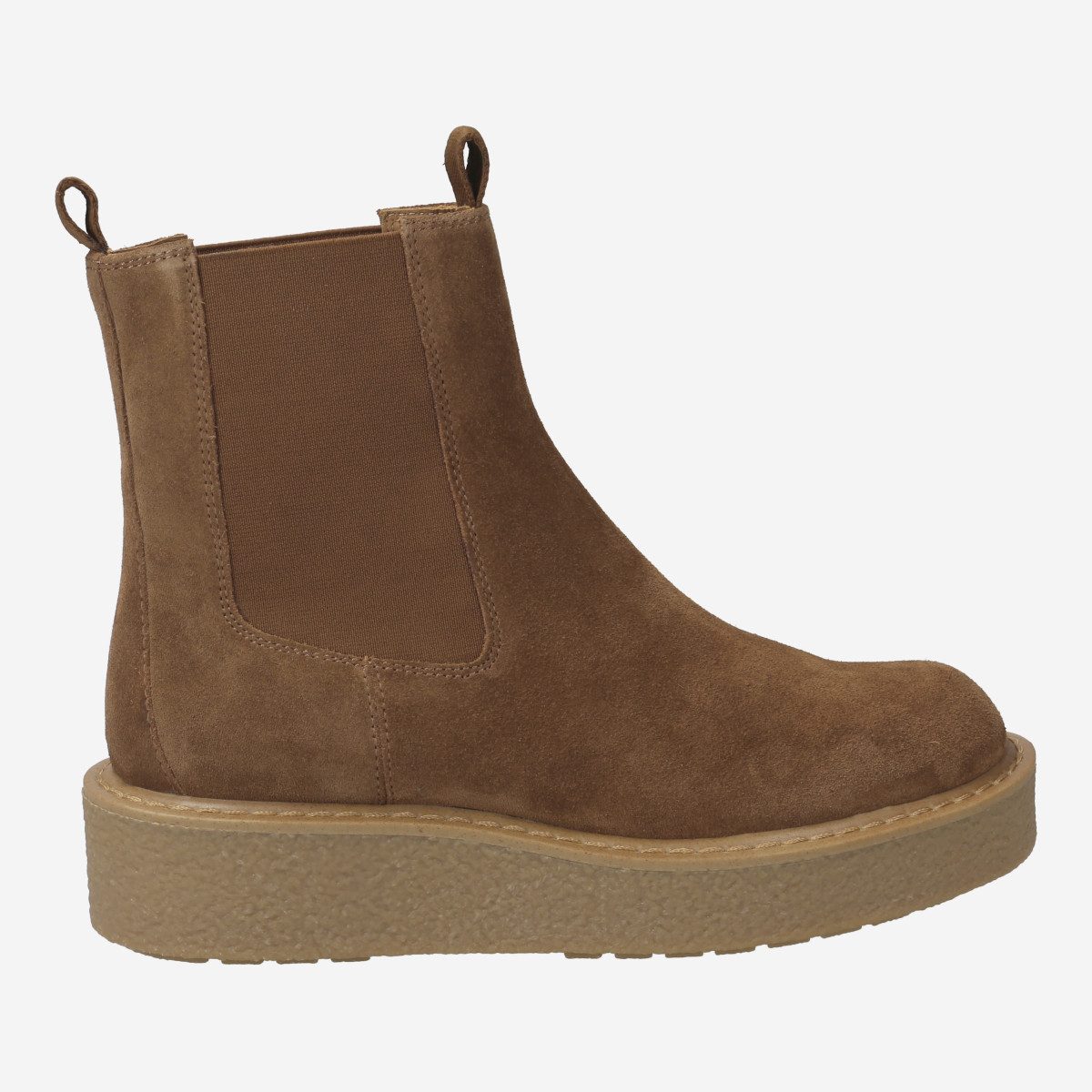 GEOX ELIDEA, Chelsea Boots, Stiefeletten in Braun für Damen Chelseaboots