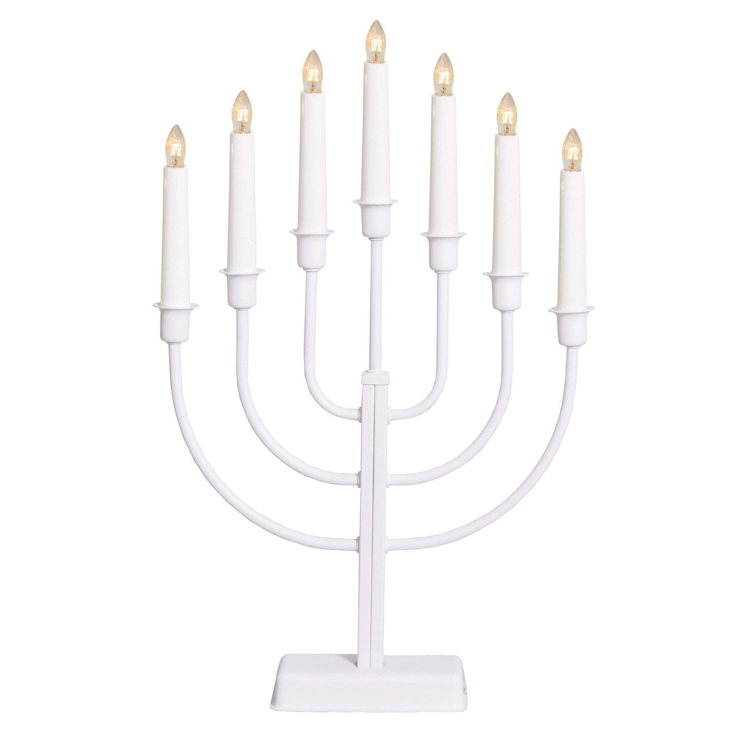 STAR TRADING Kerzenleuchter Kerzenleuchter Kerzenhalter 7-flammig warmweiße Glühlampen H: 47cm. € 59,90