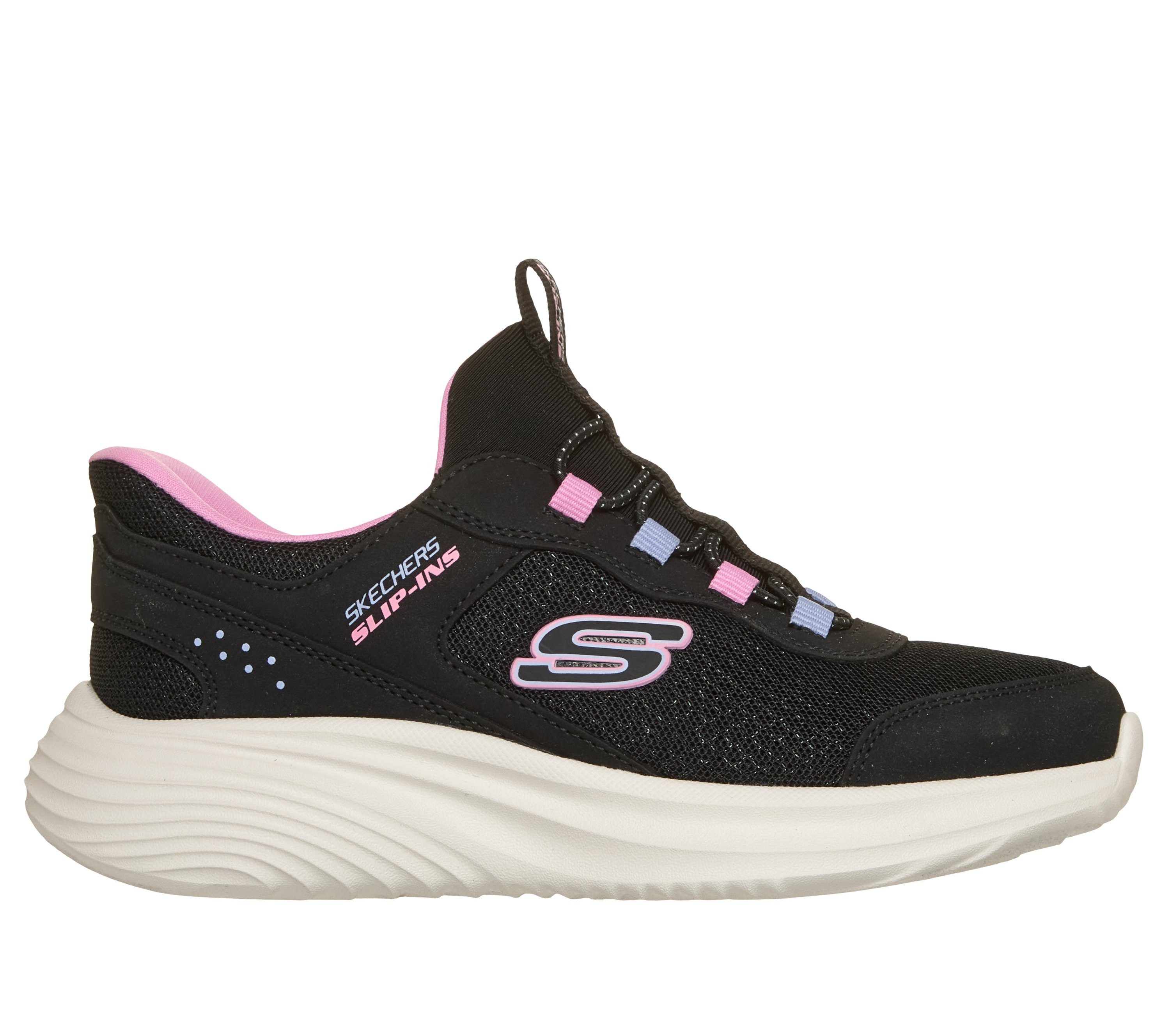 Skechers BOUNDER PRO Slip-On Sneaker mit Elastik-Schnürsenkeln, Größenschablone zum Download