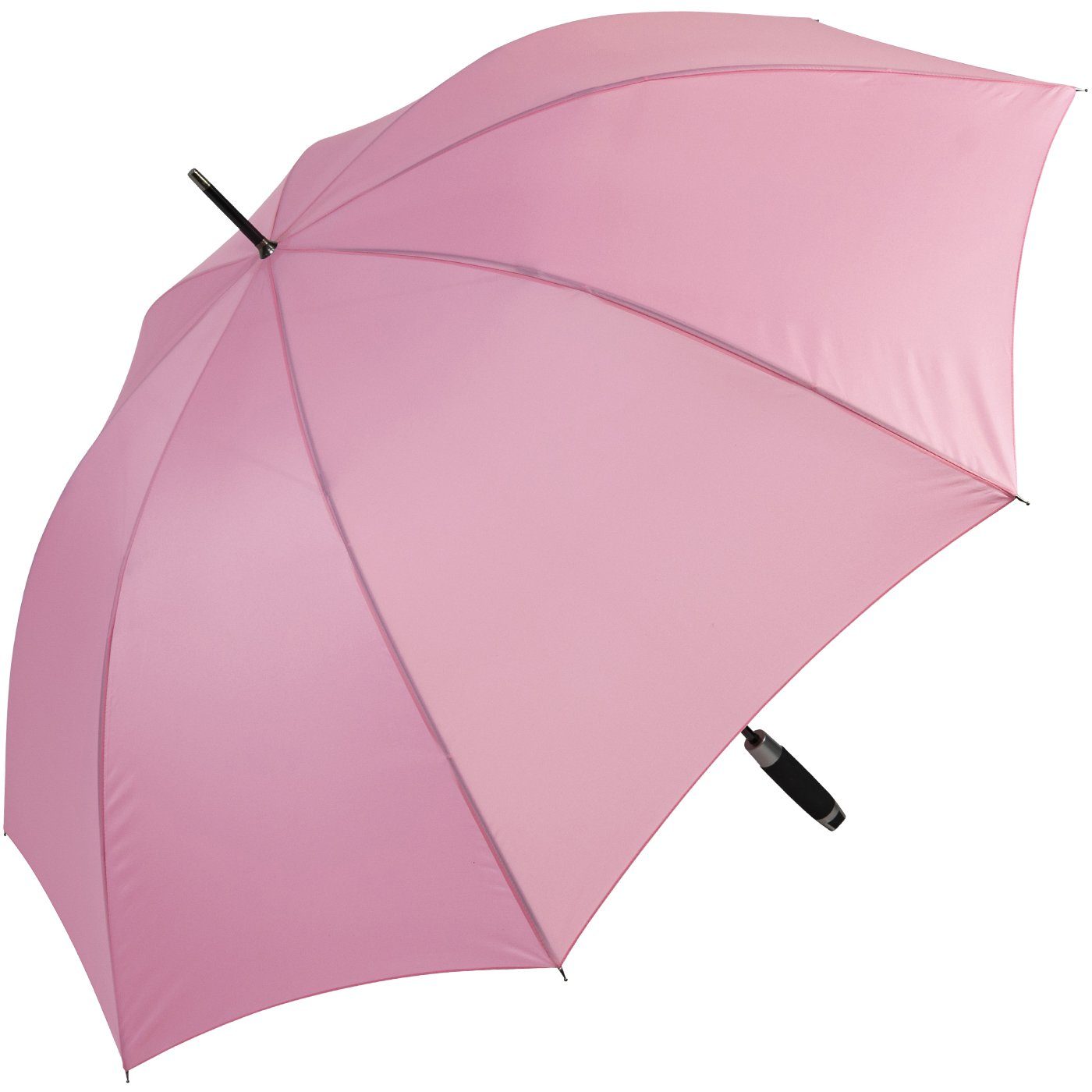 Damen Partnerschirm stabil, Herren, und Langregenschirm XXL - groß doppler® für und Golfschirm, uni-Sommerfarben rosa