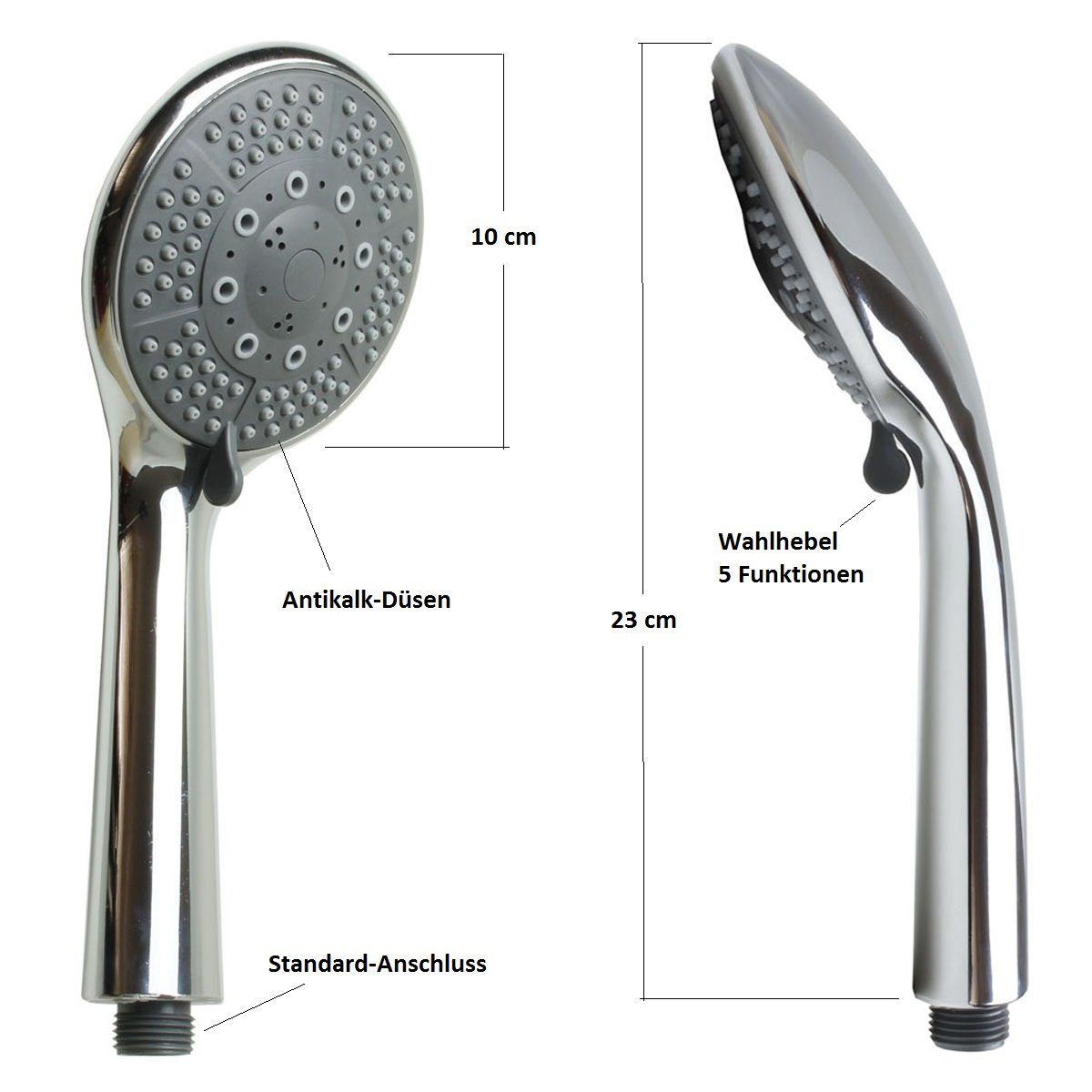 Sanixa Handbrause mit Schlauch Duschset Brauseset günstig online kaufen