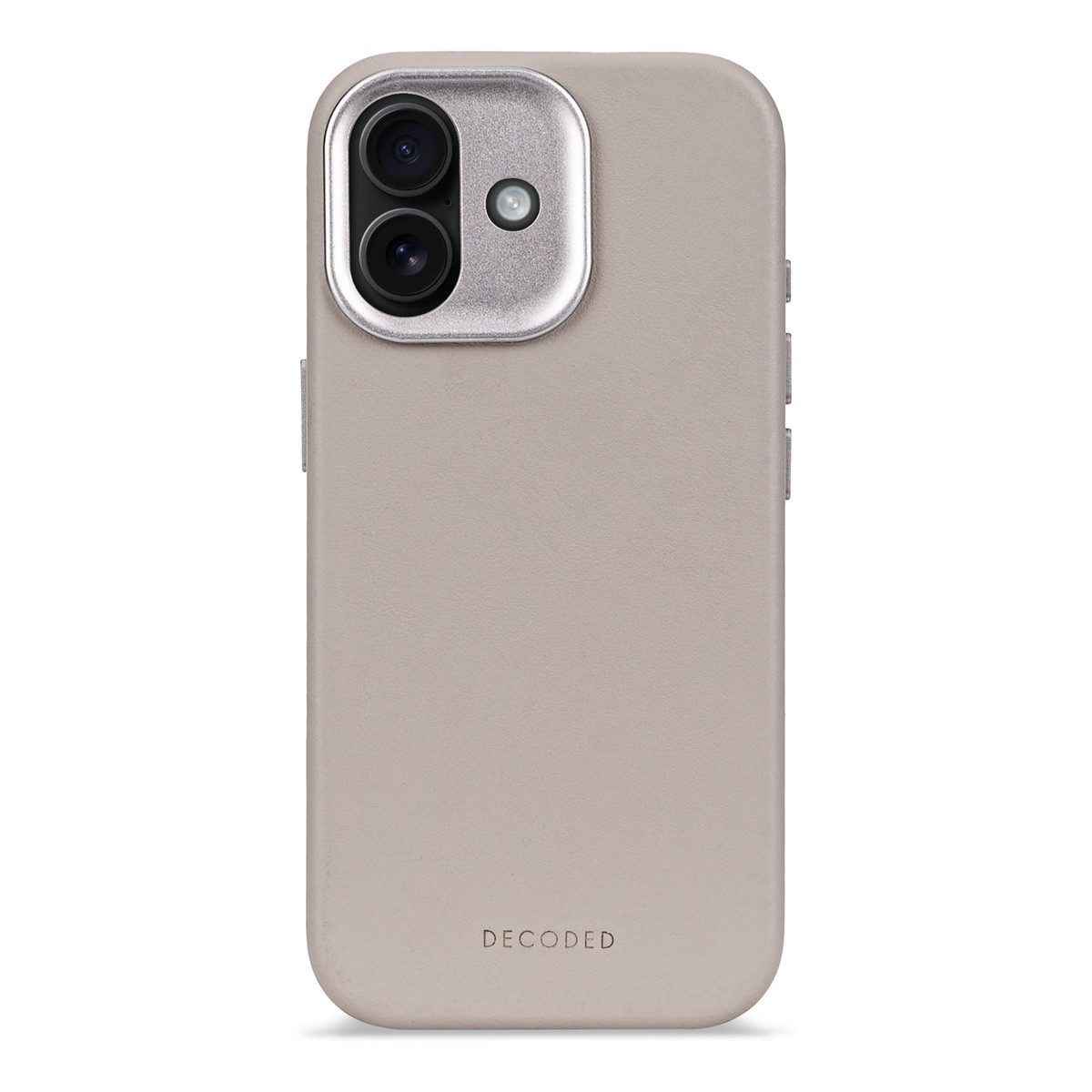 DECODED Backcover Decoded Leather Backcover MagSafe Apple iPhone 17 - Solid Clay