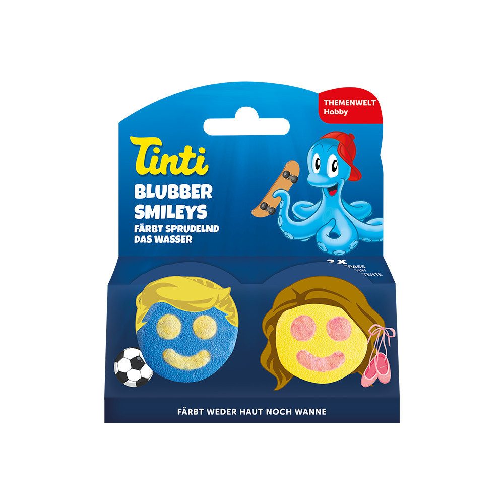 TINTI Badespielzeug Tinti Blubber Smileys Girls & Boys