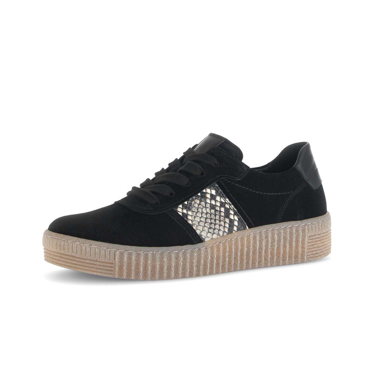 Gabor Sneaker low Materialmix Leder Sneaker günstig online kaufen