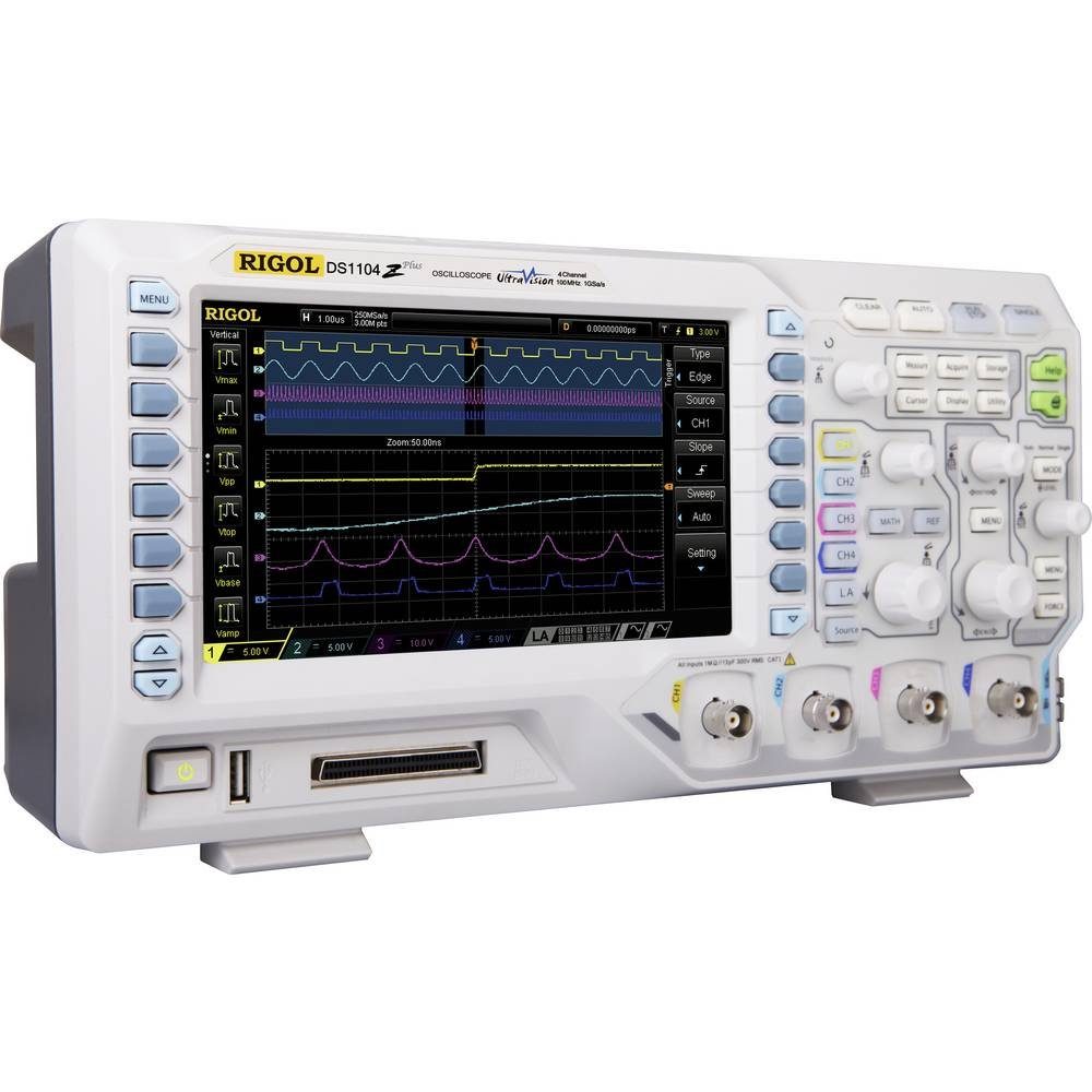 Rigol Multimeter Digital-Oszilloskop DS1104Z Plus, Digital-Speicher (DSO)