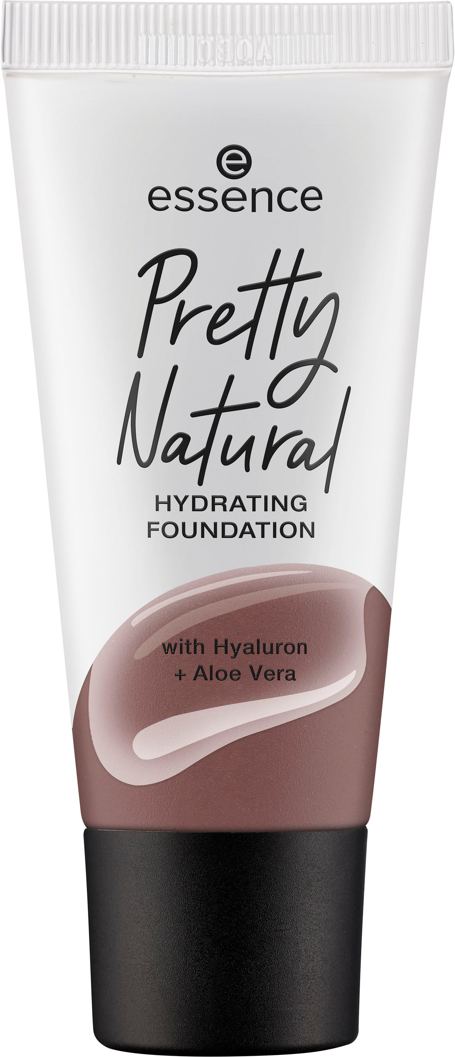 Essence Foundation Pretty Natural 3-tlg. Cool HYDRATING, Mahogany