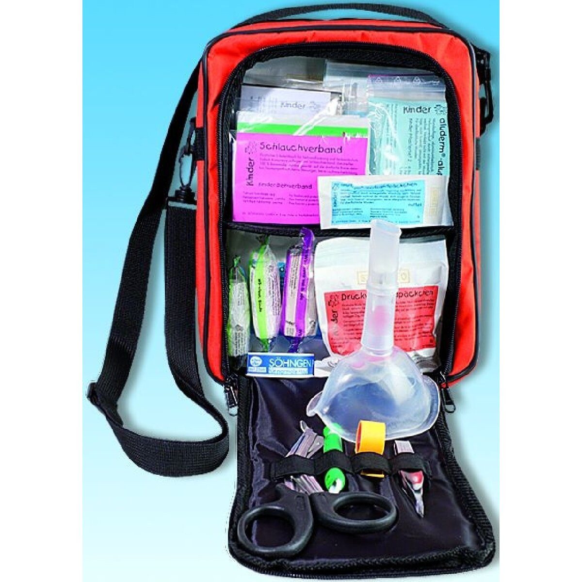 Söhngen Erste-Hilfe-Set Erste-Hilfe-Tasche Scout Schulausflug orange