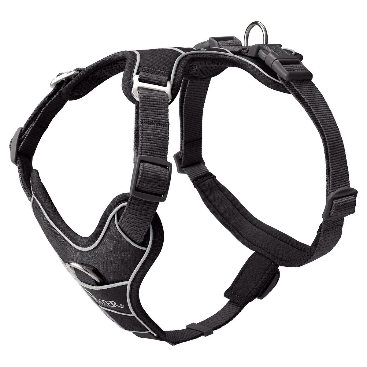 Hunter Tierbedarf Hunde-Geschirr Geschirr Divo Up schwarz günstig online kaufen