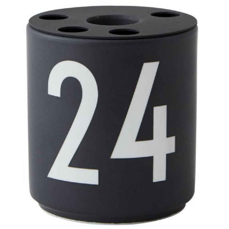 Design Letters Tasse »Becher Kerzenhalter Favourite Cup 24 Schwarz (2-teilig)«
