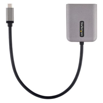 Startech.com USB-Verteiler STARTECH.COM 2-Port USB-C MST Hub - USB-C auf DisplayPort Adapter/Spli