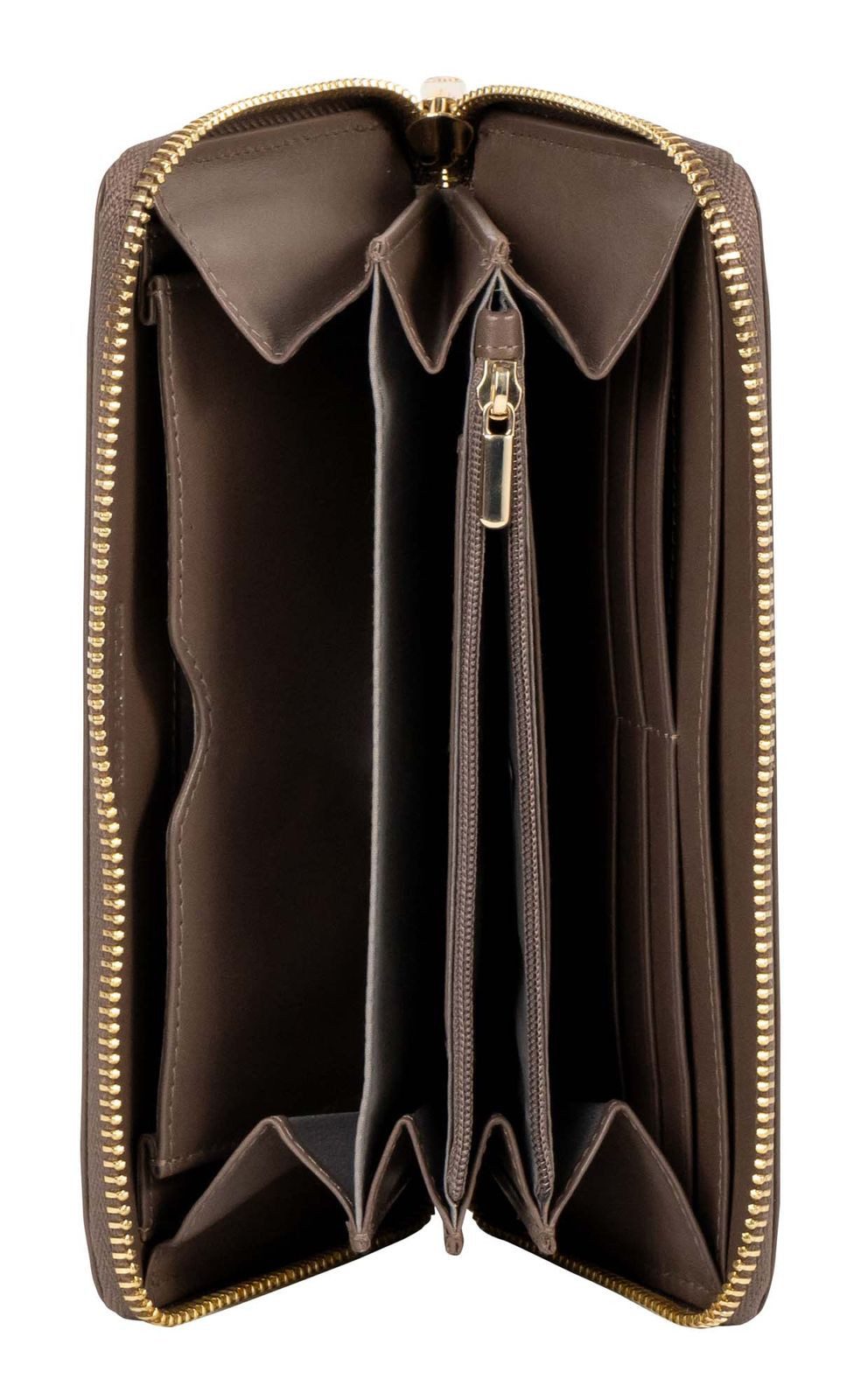 Marc Picard Geldbörse Zip Wallet, aus echtem Rindsleder mit RFID-Blocker Schutz