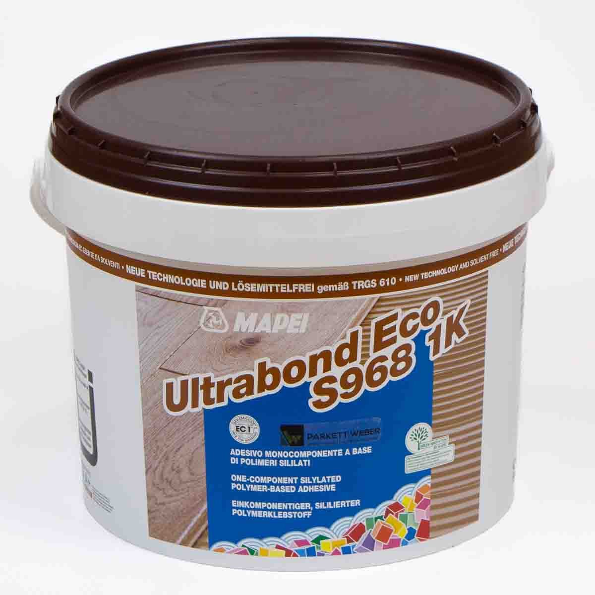 MAPEI Parkettkleber Mapei Ultrabond Eco S968 Parkettkleber schubfest 15 kg