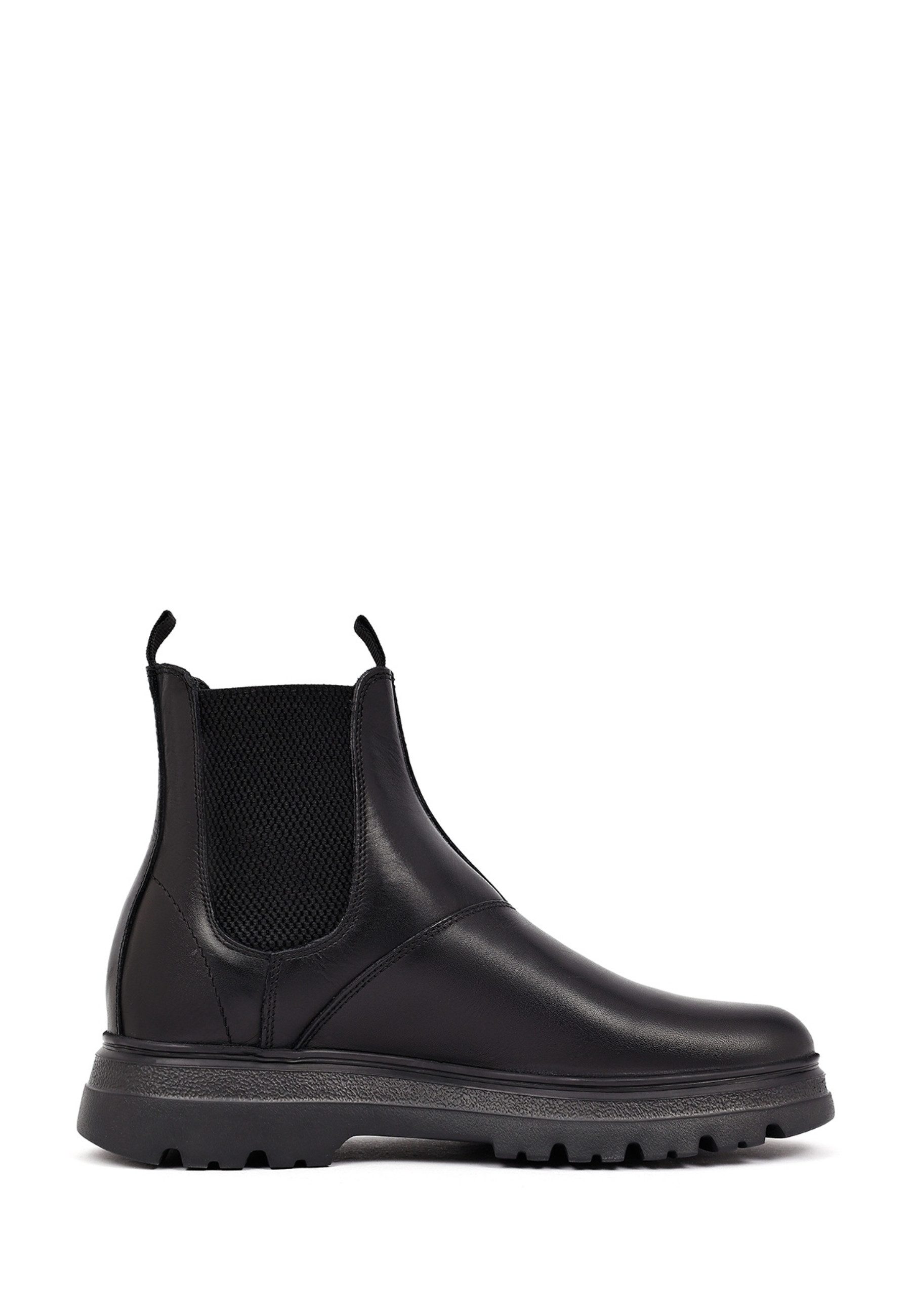 Derimod Chelsea-Stiefel aus Leder Chelseaboots Textilfutter, Gummisohle