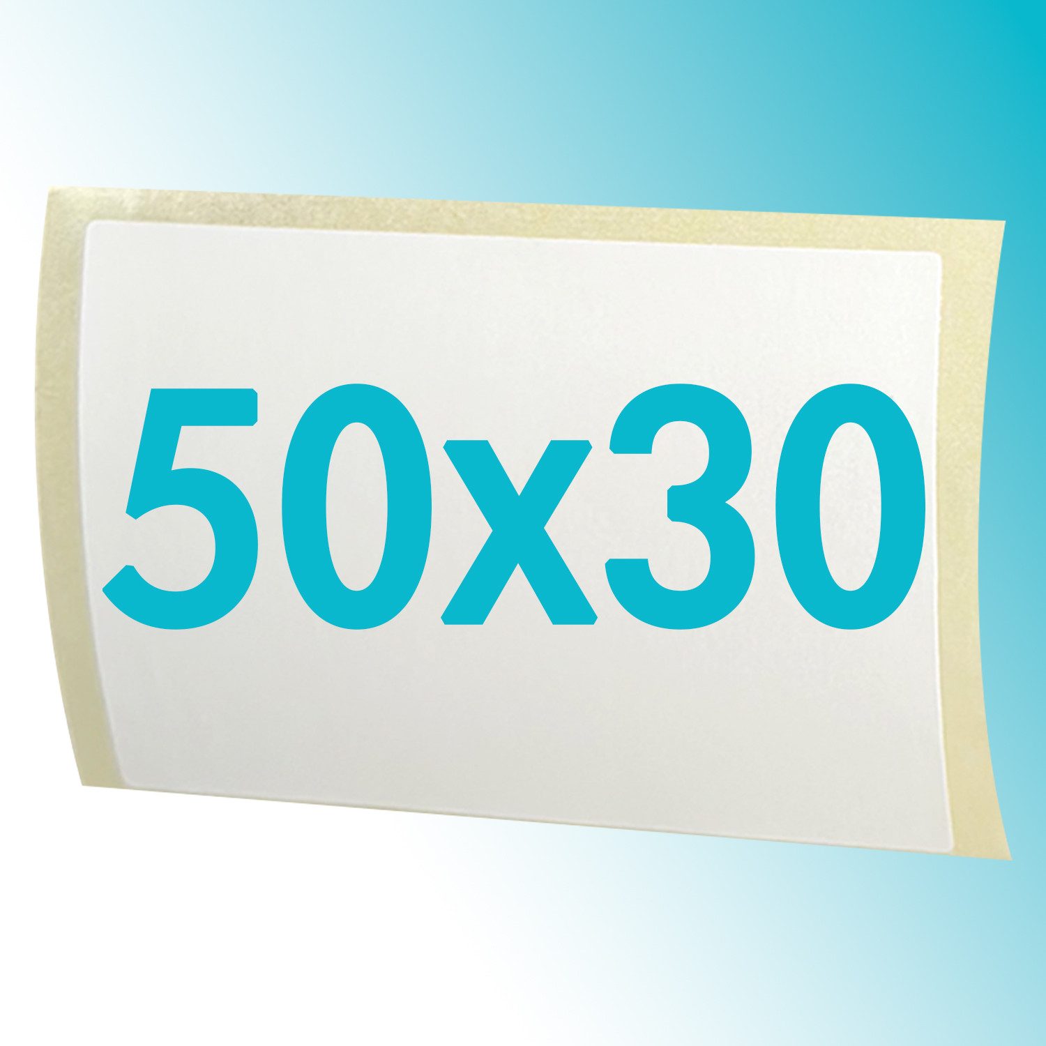 GoodMarkt Etiketten Thermo Etiketten 50 x 30 mm Selbstklebend auf Rolle, 230 Etiketten, Adressetiketten Haushaltsetiketten Bedruckbar Aufkleber für Büro Küche – Bild 4 von 5
