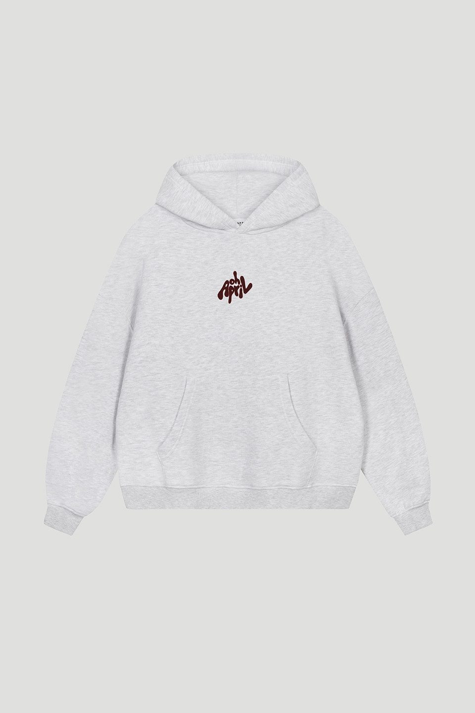 OH APRIL Rundhalspullover Boyfriend Hoodie Fluffy