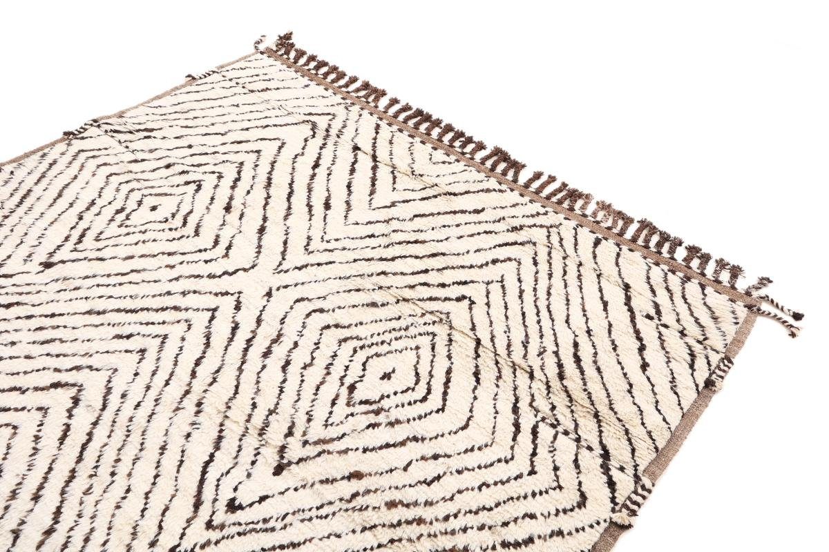 Orientteppich Atlas Orientteppich, mm 20 rechteckig, Marrocon Trading, Handgeknüpfter 193x309 Berber Nain Moderner Höhe: