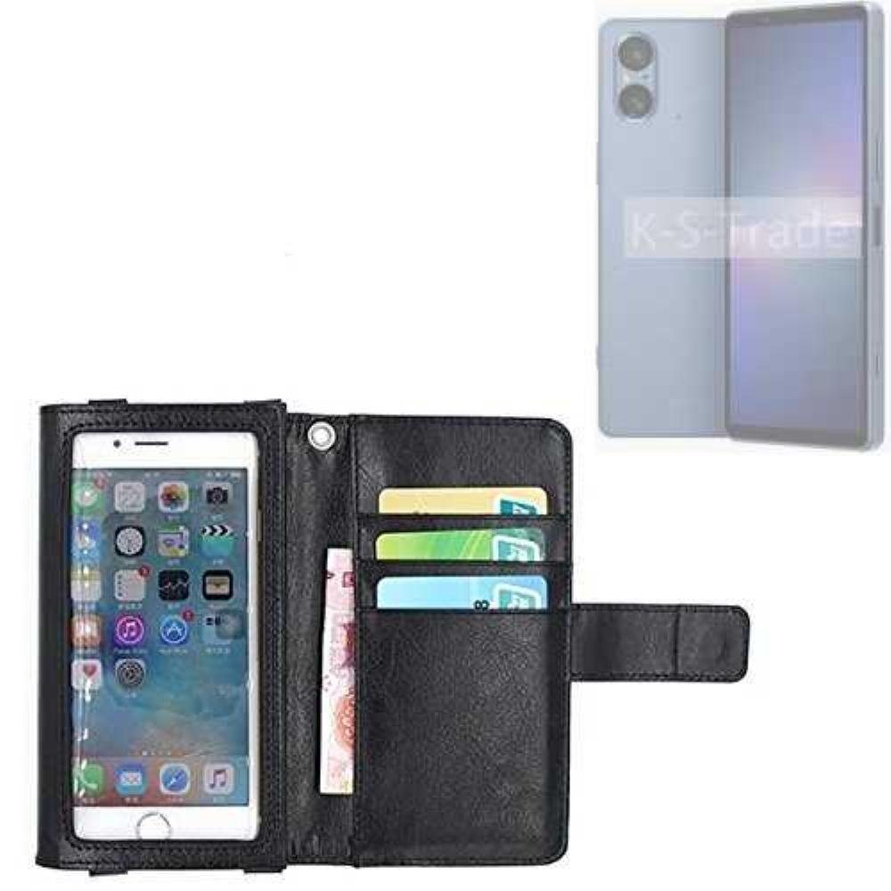 K-S-Trade Handyhülle für Sony Xperia 5 V, Handy Hülle Schutz Hülle Case mit Displayschutz / Schutzfolie