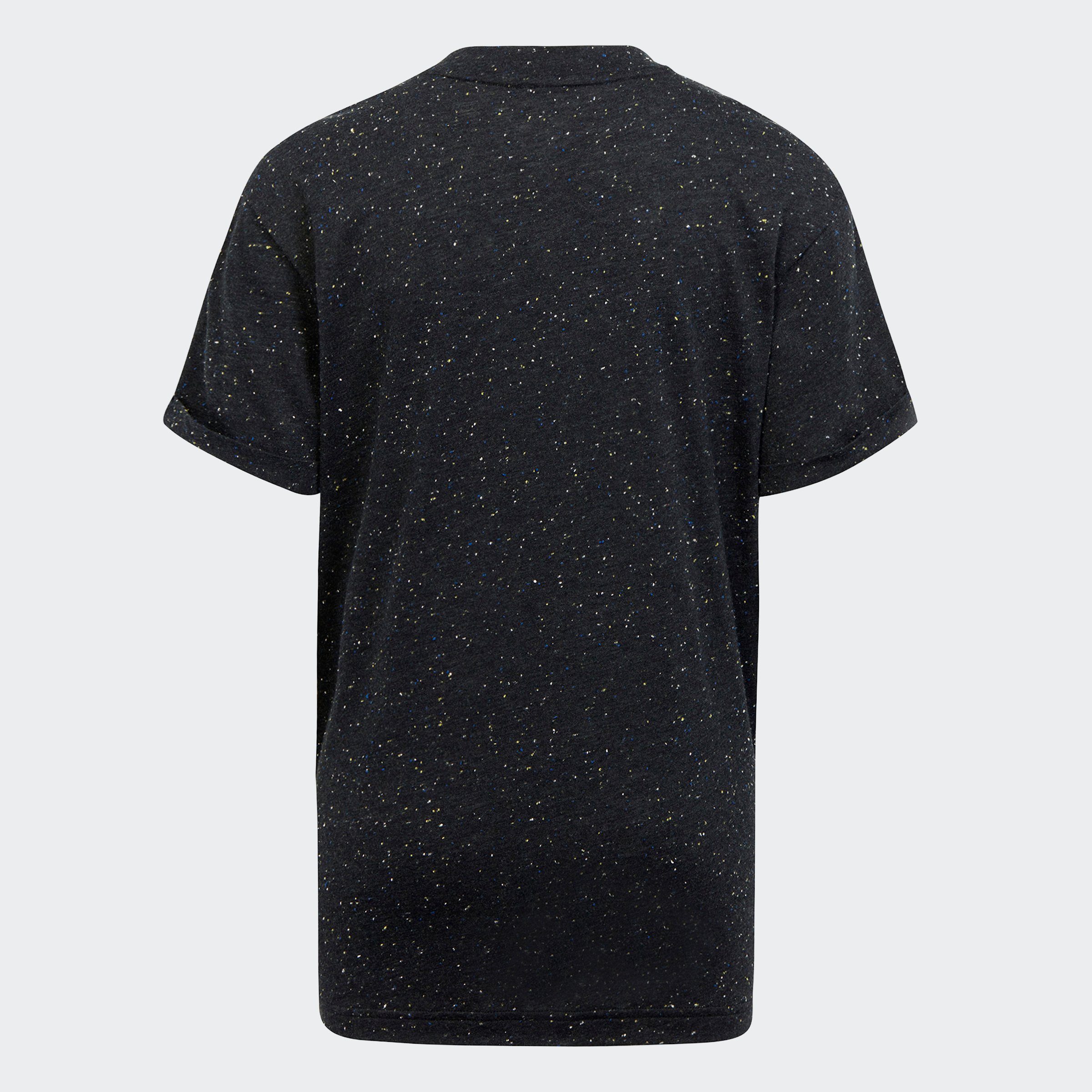 adidas Sportswear T-Shirt FUTURE ICONS / Black White WINNERS Melange
