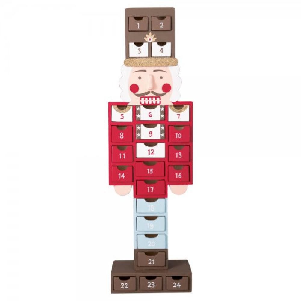 Greengate Adventskranz Adventskalender Soldier White