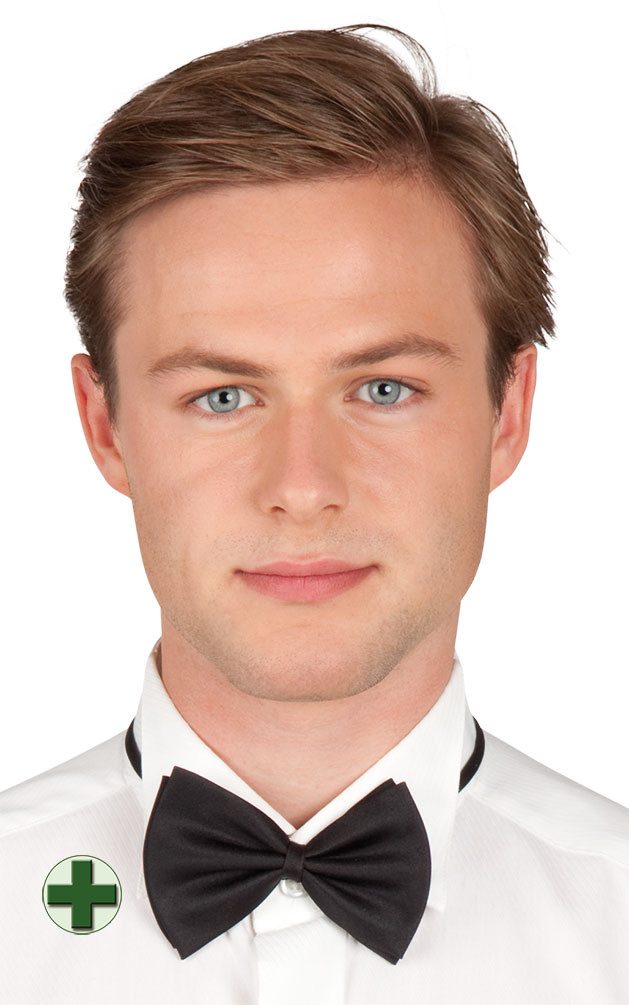 Karneval-Klamotten Kostüm Frack Pailletten Herren gold mit Fliege schwarz, Pailletten Herrenfrack für Silvester, Karneval, Party's, Zirkus, Show