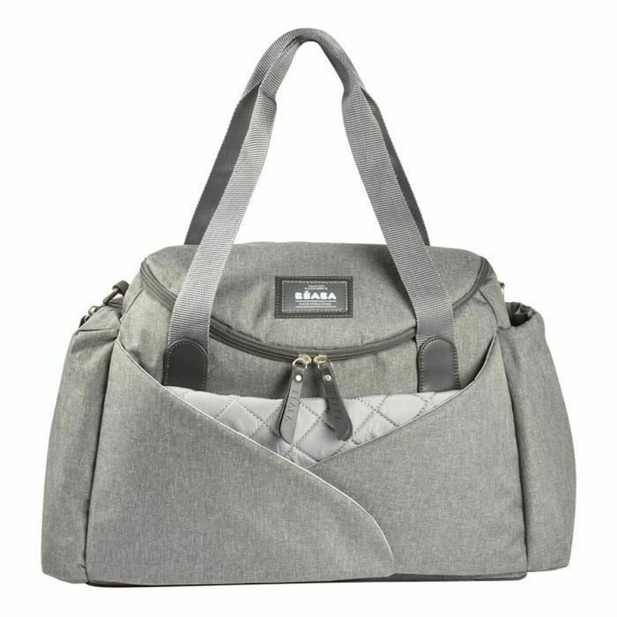 BÉABA Wickeltasche Baby-Zubehör-Rucksack Béaba 940274 Grau