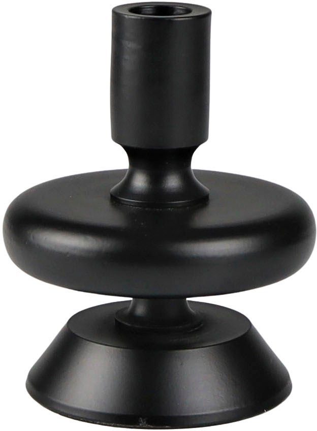 AM Design Kerzenständer aus Aluminium, Höhe ca. 11 cm (1 St), Stabkerzenhalter