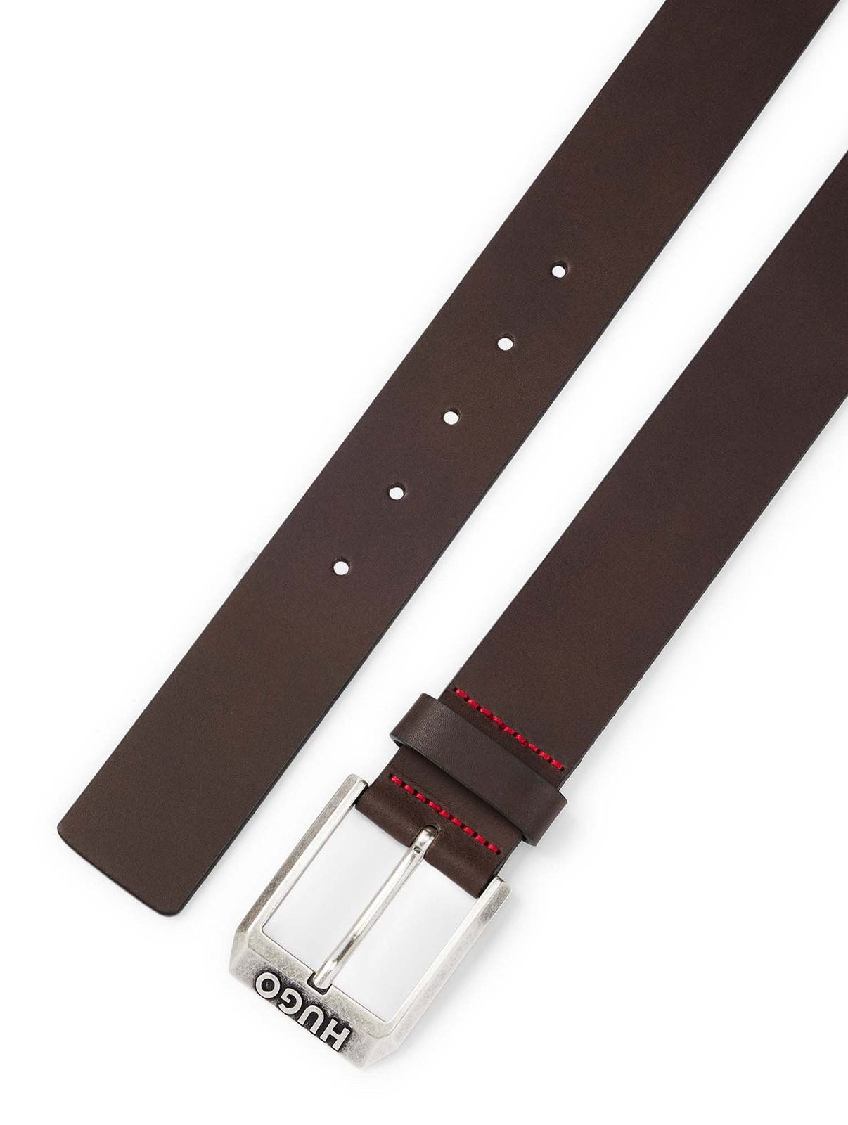 HUGO Ledergürtel Gelio Sz40 Leather Belt aus echtem Rindsleder günstig online kaufen