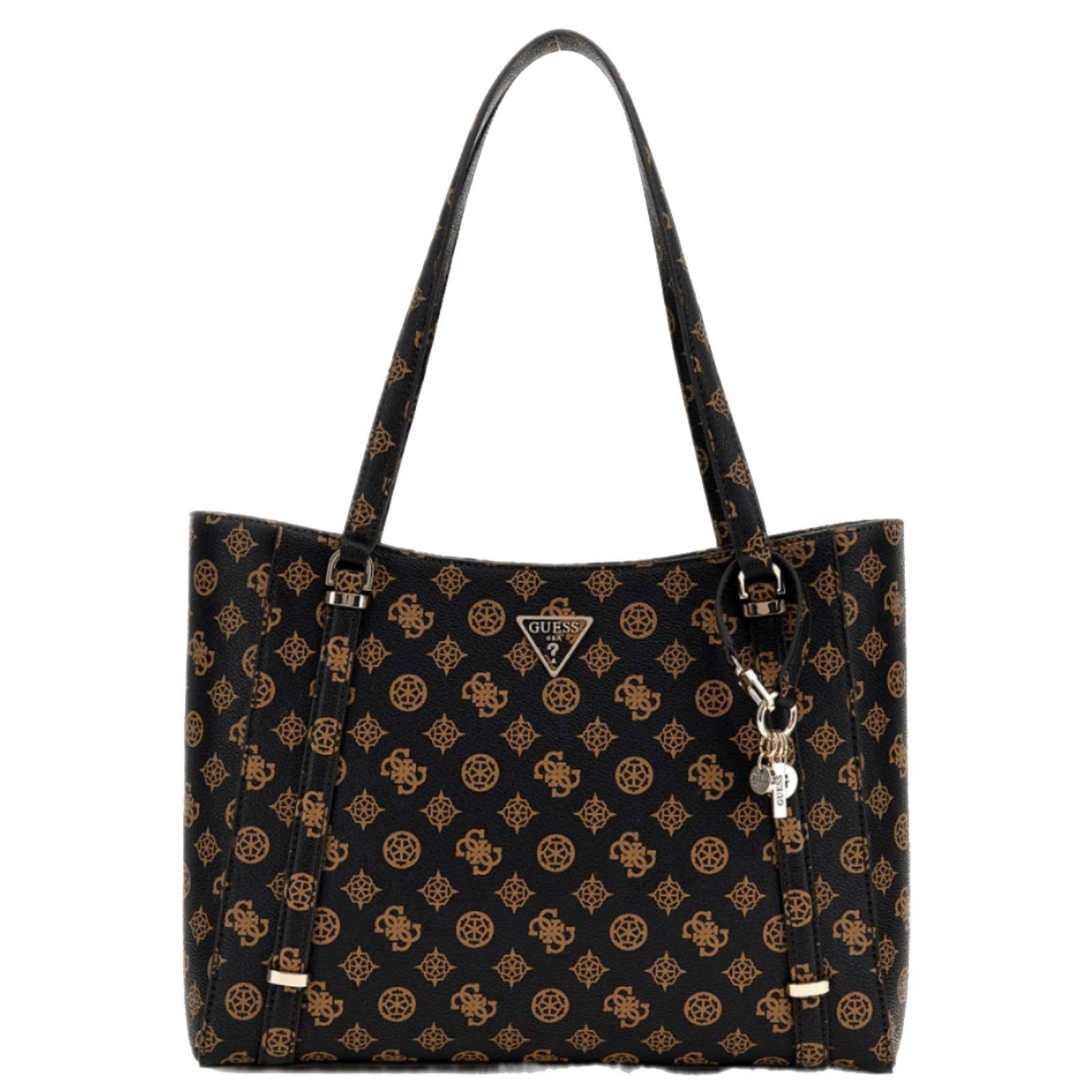Schultertasche Eco Erica Elite Tote mocha logo