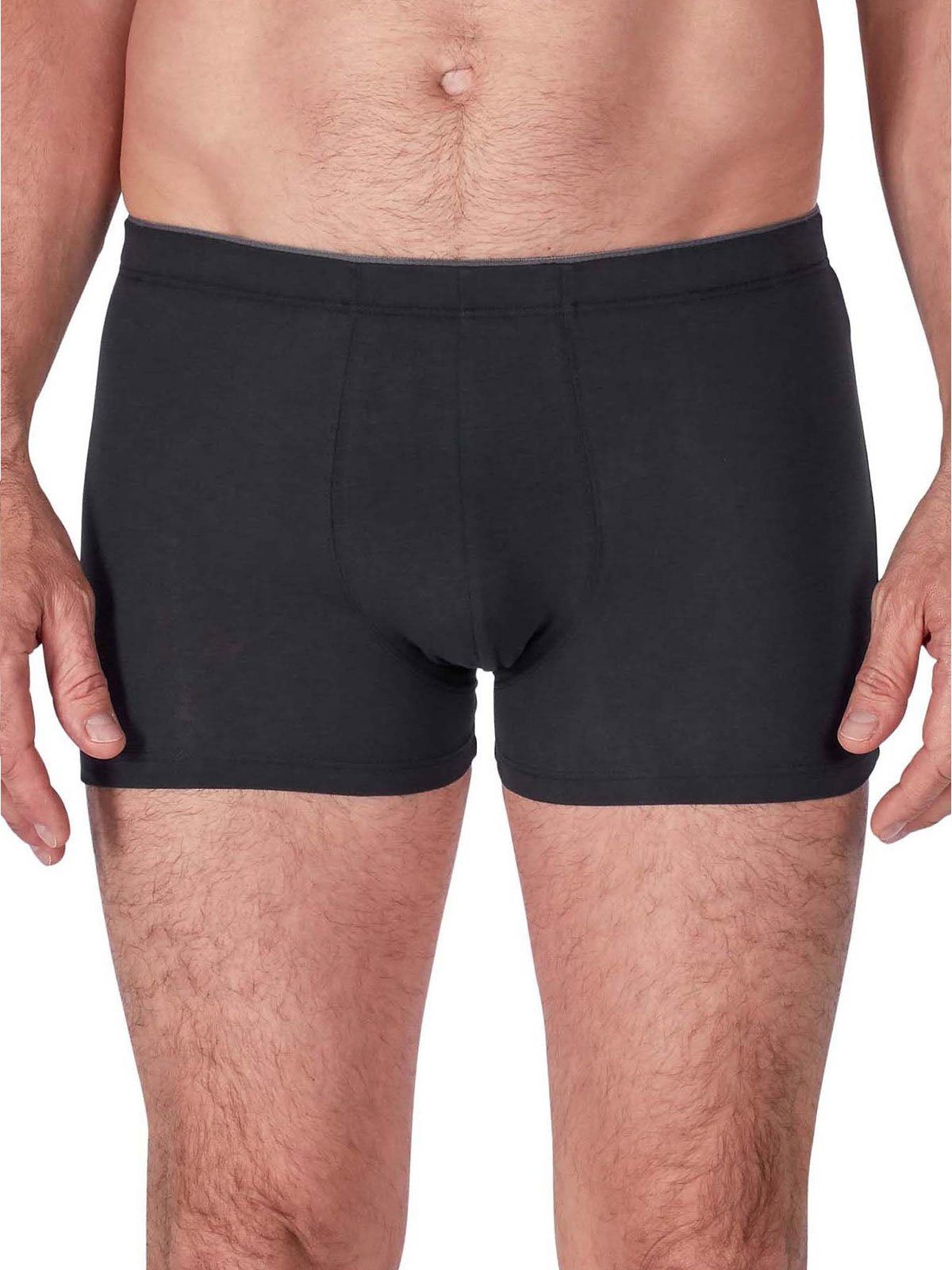 HUBER Retro Pants Herren Pant 3er Pack Cotton 3 Pack (Packung, 3-St) gerundeter Beinausschnitt
