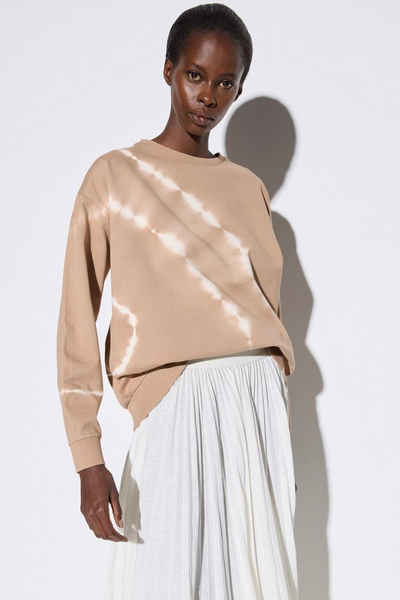 No Matter What Sweatshirt mit Batik-Muster