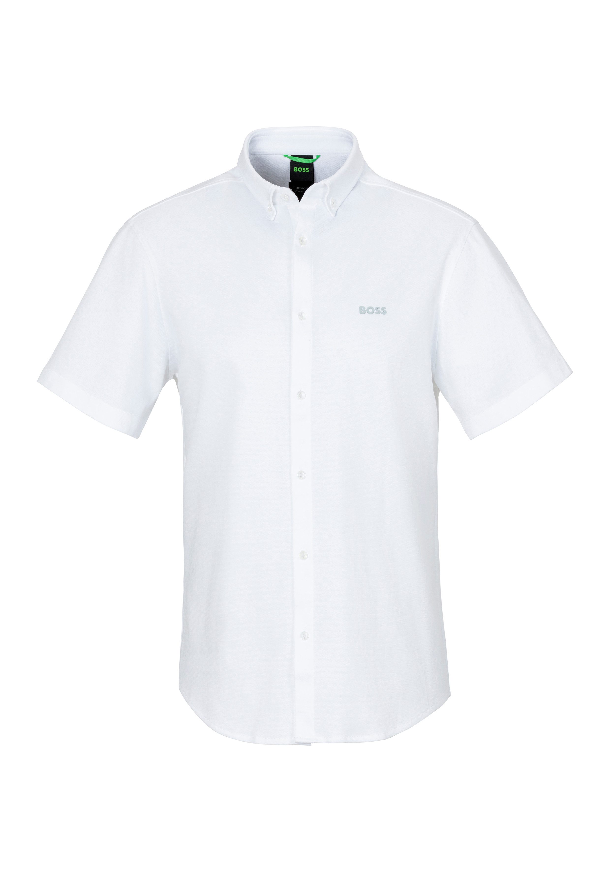 BOSS GREEN Kurzarmhemd B MOTION S mit Logoschriftzug auf der Brust