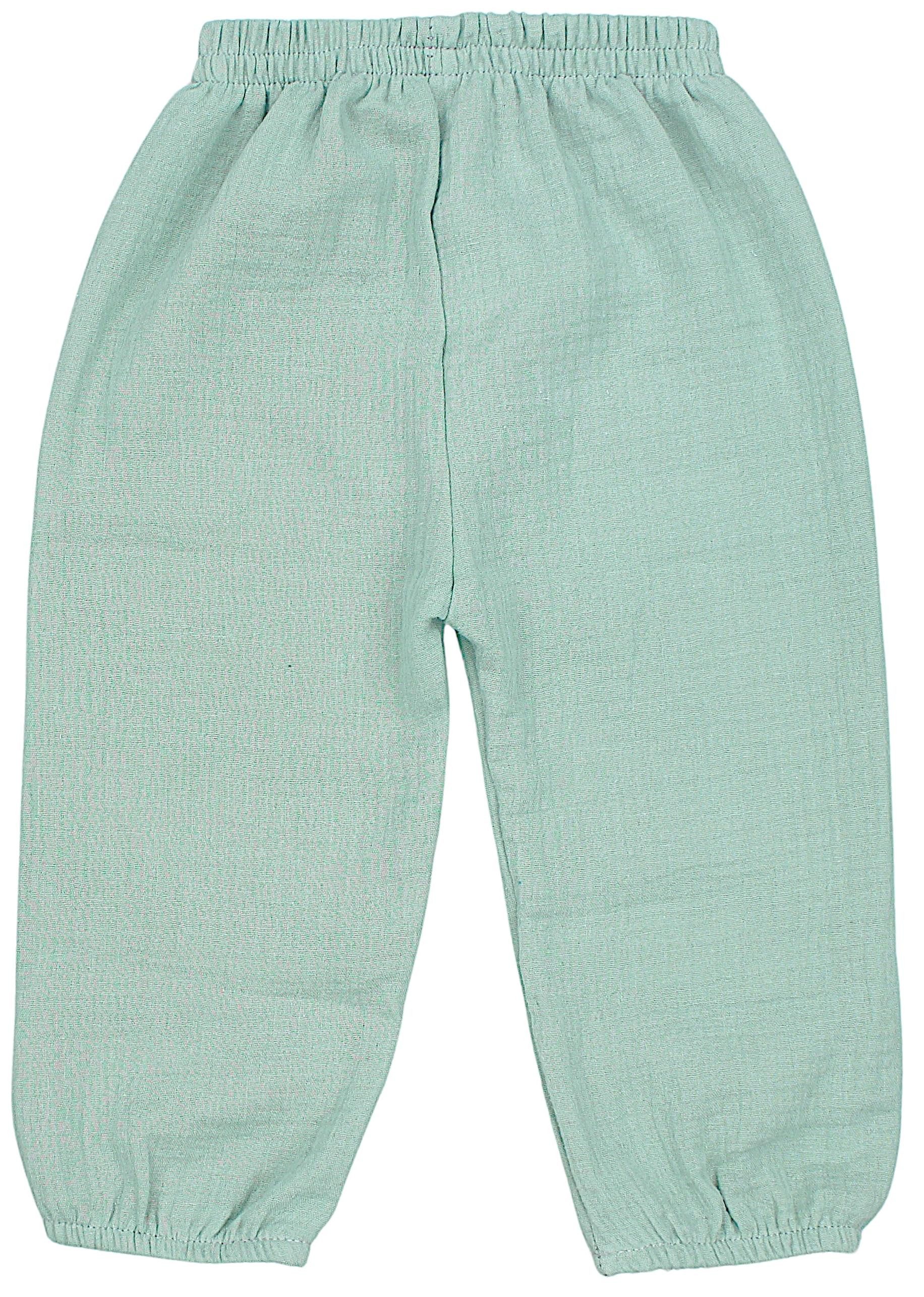 TupTam Pumphose Baby Unisex Musselin Hose Sommerhose 3er Pack