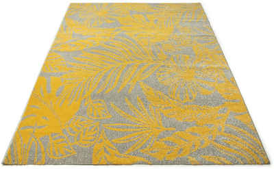 Teppich »Dakaria«, Bruno Banani, rechteckig, Höhe 14 mm, Urban-Jungle Motiv, Kurzflor, gekettelt, idealer Teppich für Wohnzimmer, Schlafzimmer, Esszimmer