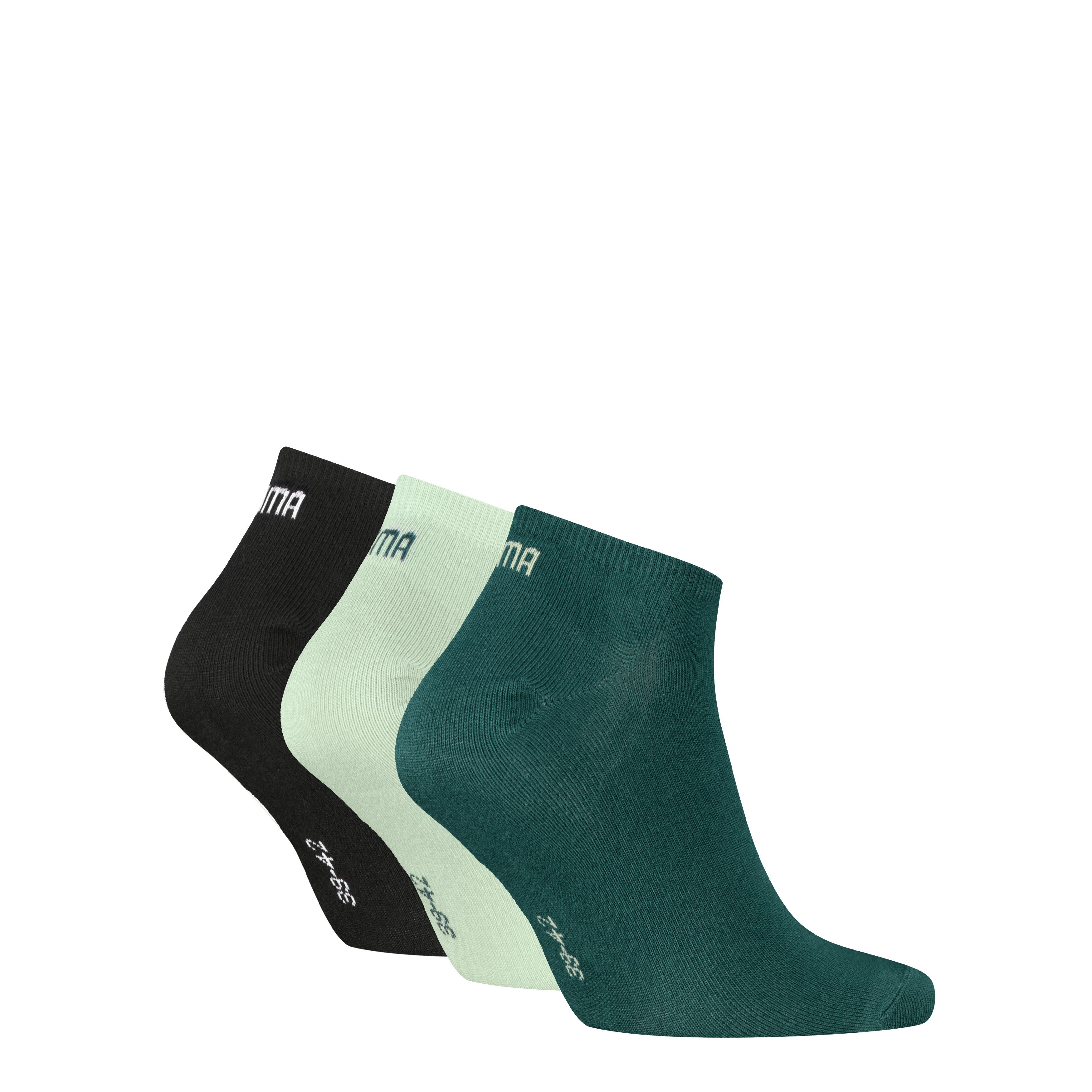 PUMA Sneakersocken PUMA UNISEX SNEAKER PLAIN 3P (3 Paar) mit kleinem Logo