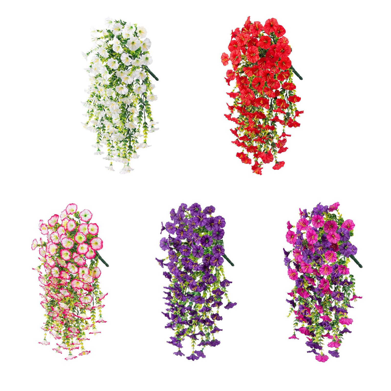 Kunstranke künstlicher Ranke Künstliche Hängepflanzen kunstblumen Petunie, günstig online kaufen