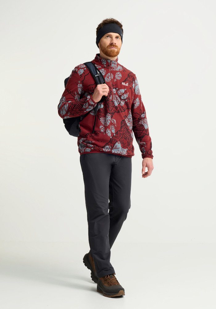 Jack Wolfskin Stehkragenpullover PAW ERA 100 PRINT HZ M