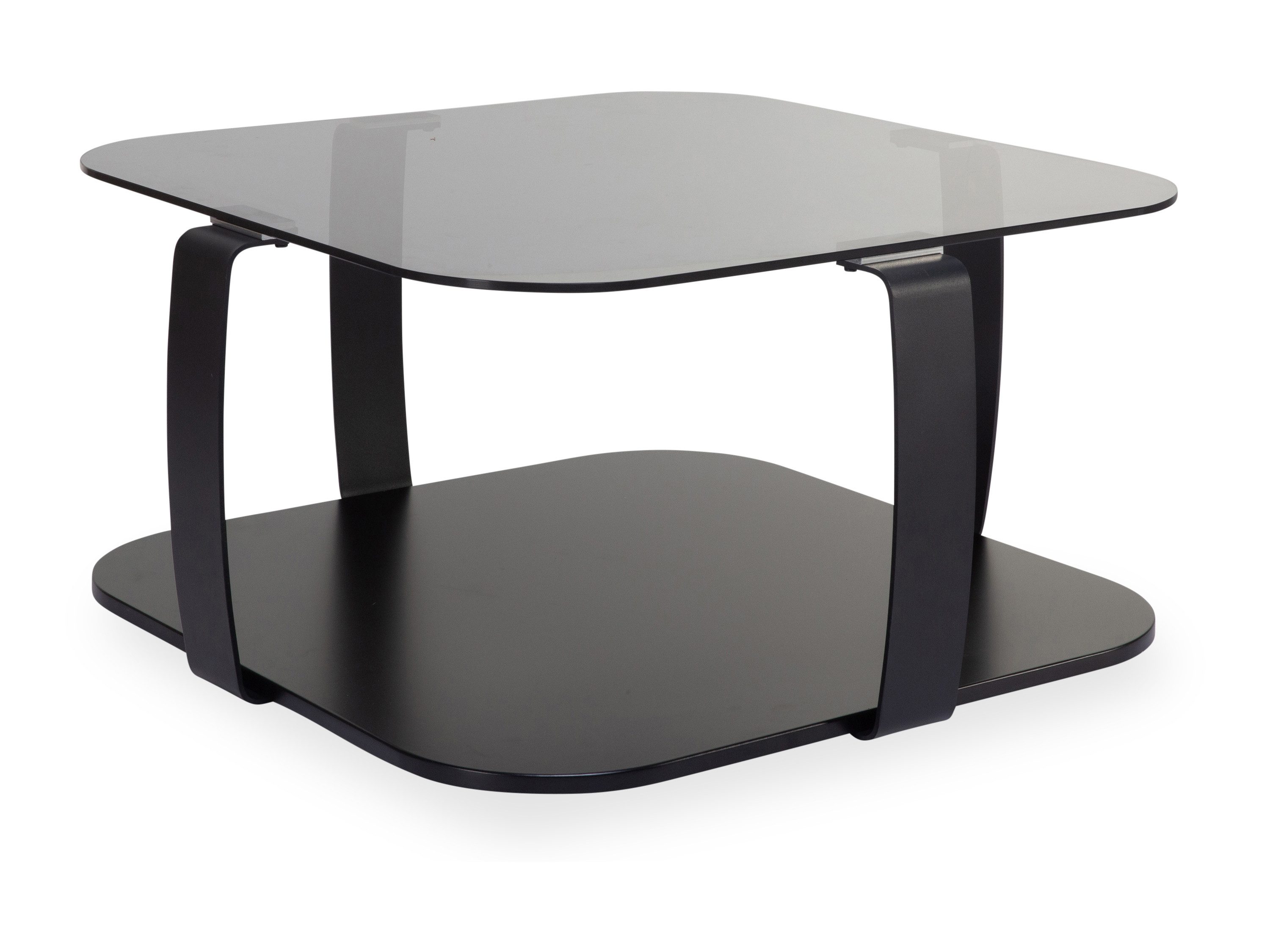 HARPER Couchtisch Couchtisch HARPER MIDWAY BHT 75x40x75 cm schwarz Wohnzimmertisch