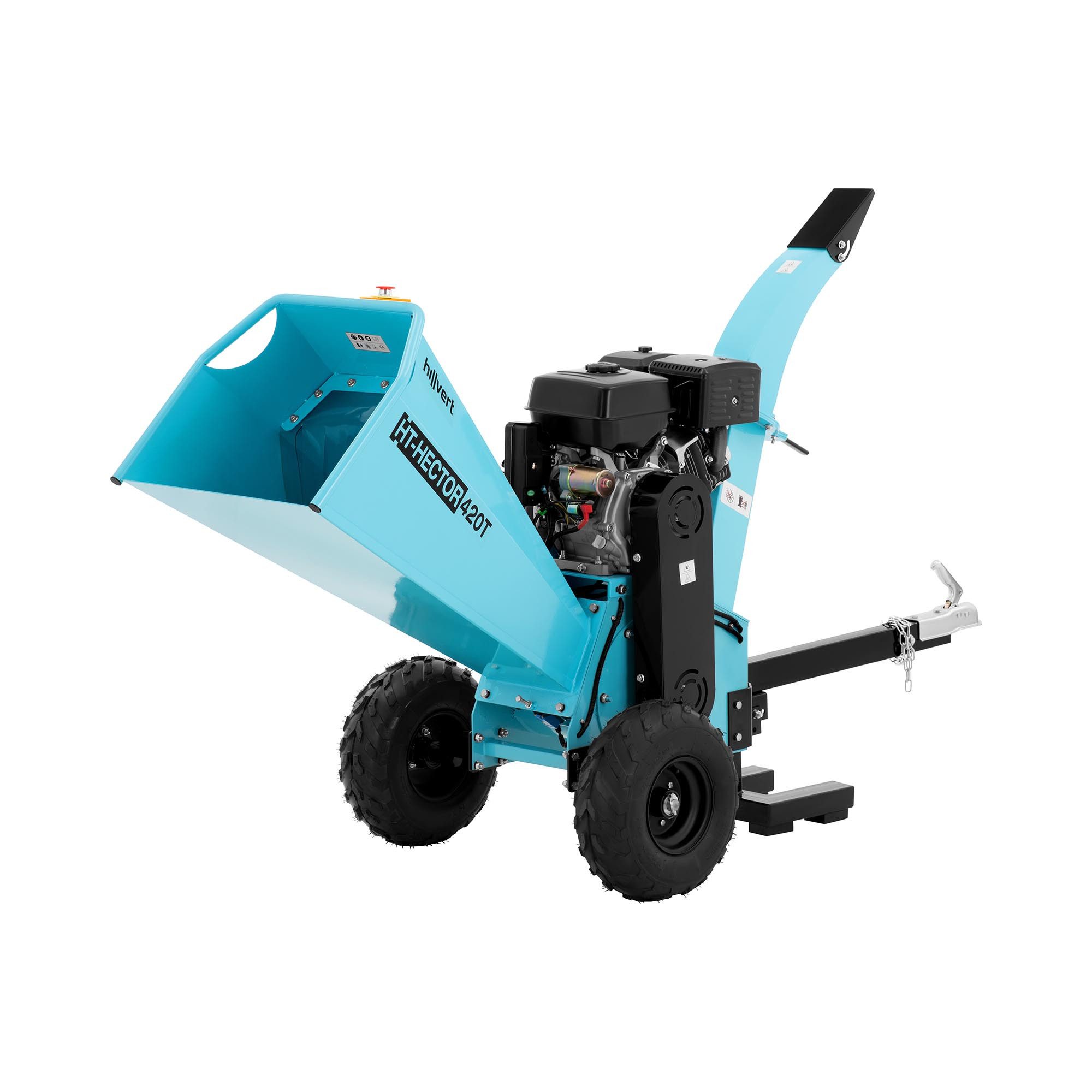 Häcksler Gartenhäcksler Schredder Häcksler Elektro Holzhäcksler Benzin 15 PS 2