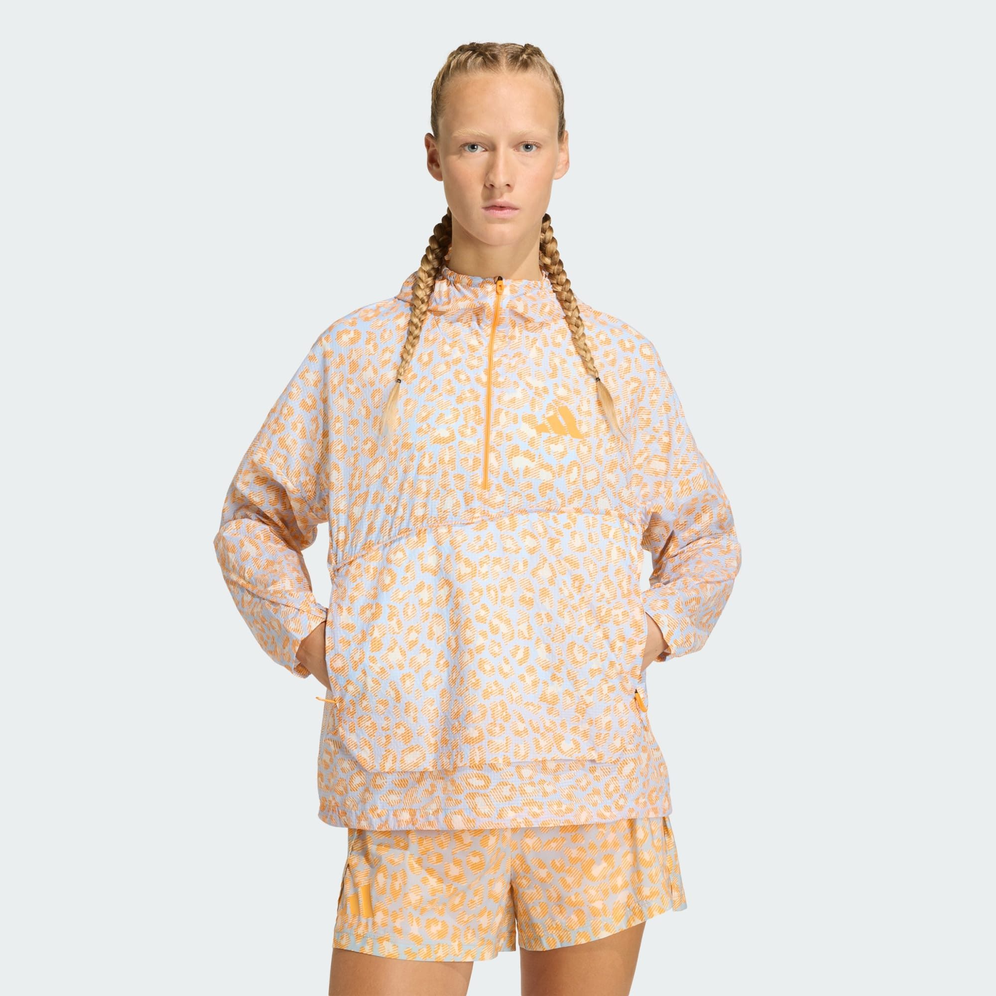 adidas TERREX Funktionsjacke TERREX XPLORIC CLIMA365 PRINTED WIND ANORAK (1-St)