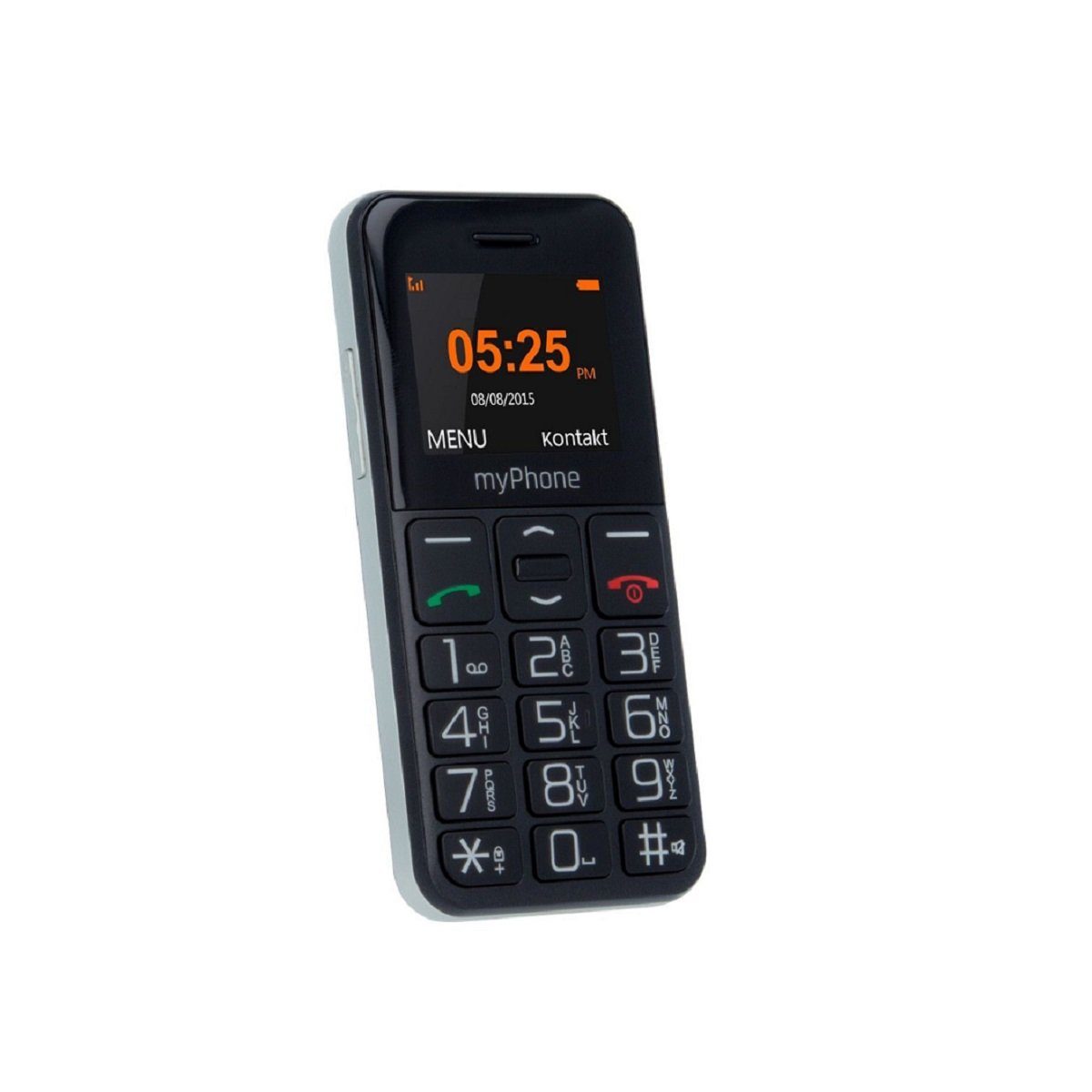 Halo Easy Mobiltelefon 1.77-Display, 1000 mAh, 2G Schwarz Smartphone