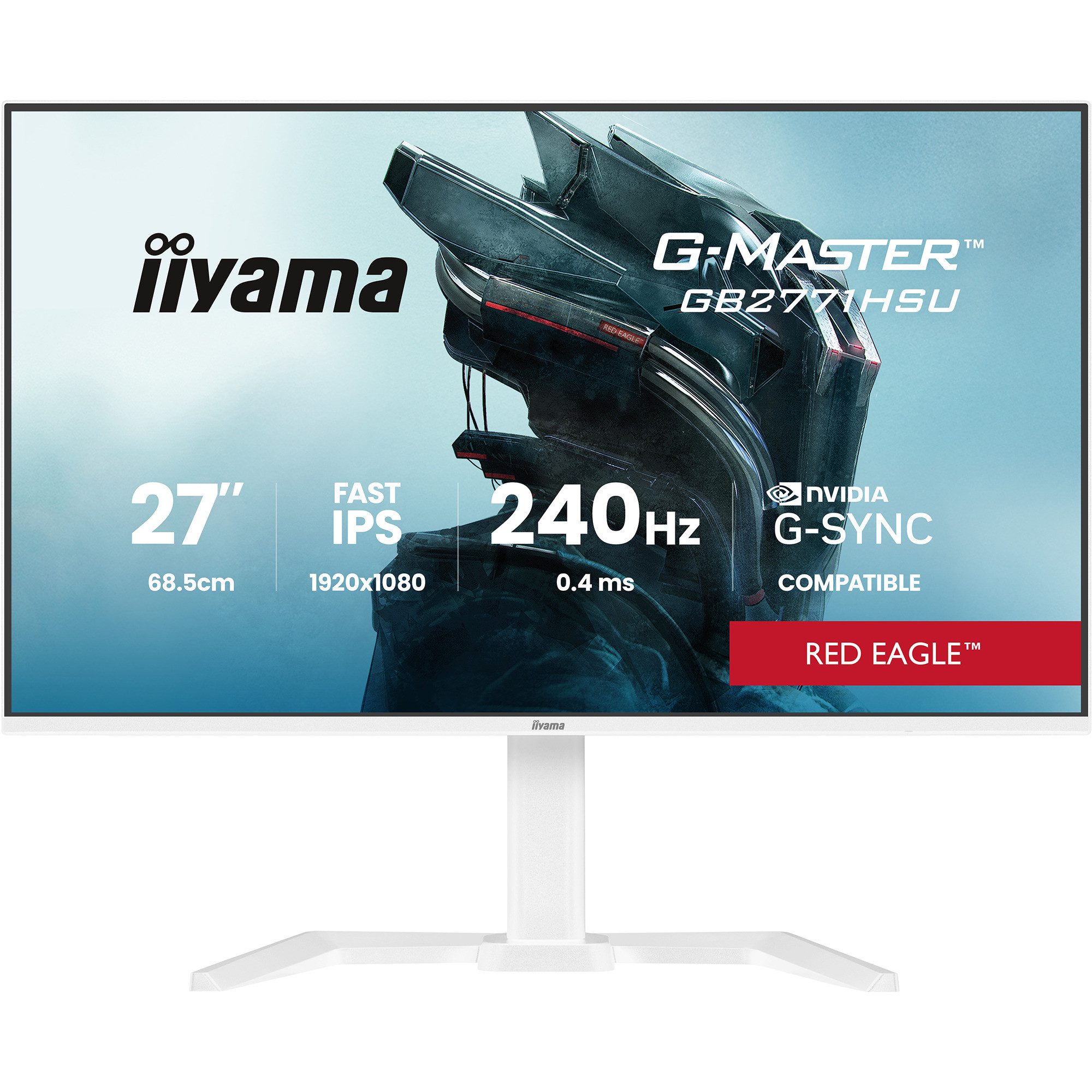 Iiyama iiyama G-MASTER GB2771HSU-W1, Gaming-Monitor, TFT-Monitor (1920 x 1080 px)
