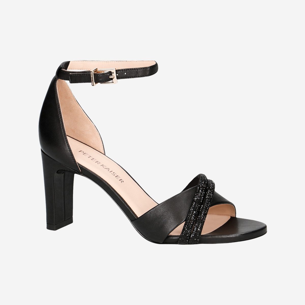 Peter Kaiser Peter Kaiser 78344 022, Sandaletten in Schwarz für Damen Sandalette