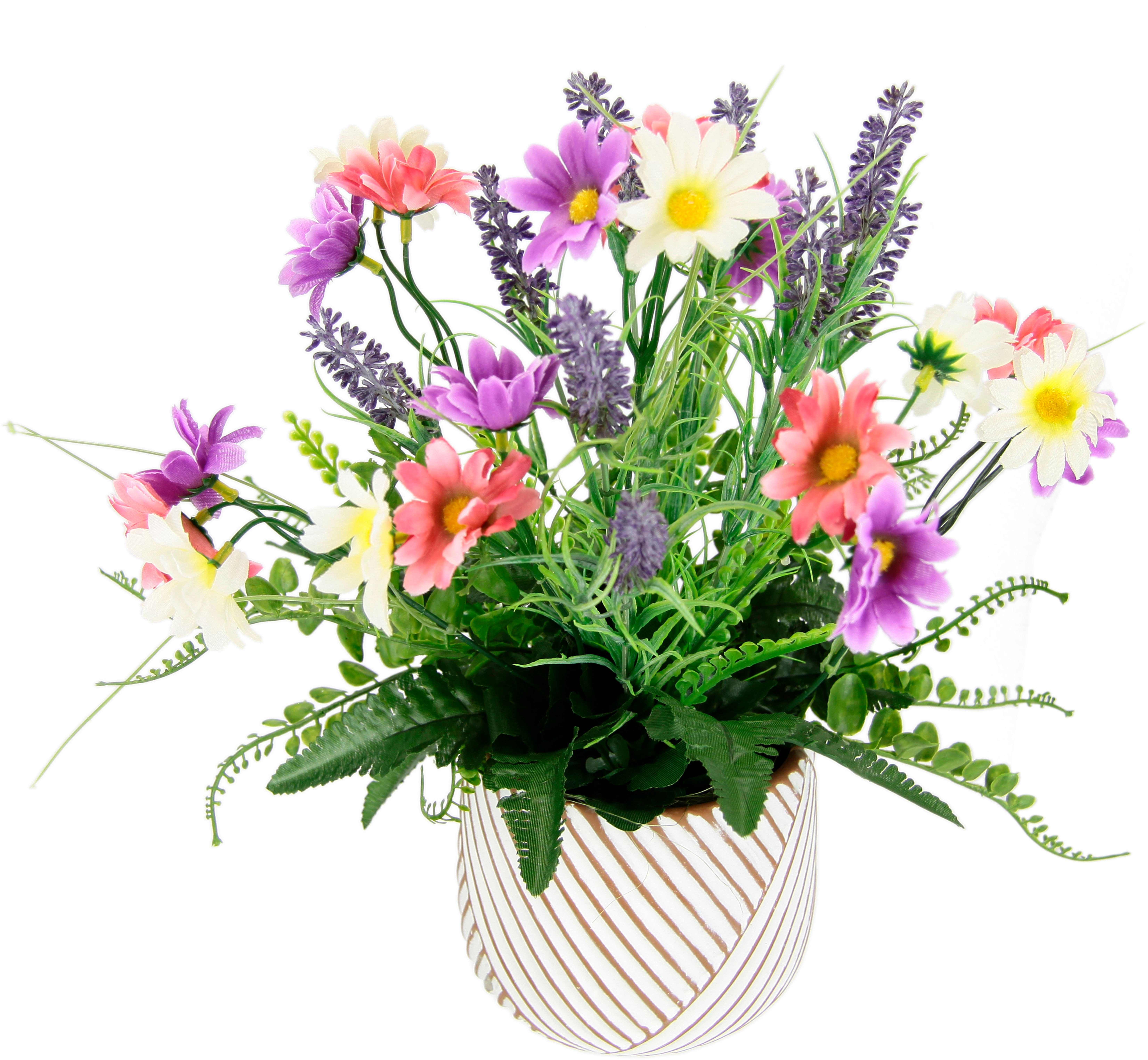 Kunstpflanze Margeriten/Lavendel, I.GE.A., Höhe 34 cm günstig online kaufen