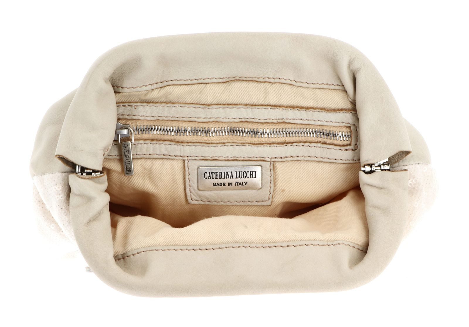 Caterina Lucchi Clutch Violante Pochette, aus echtem Kalbsleder