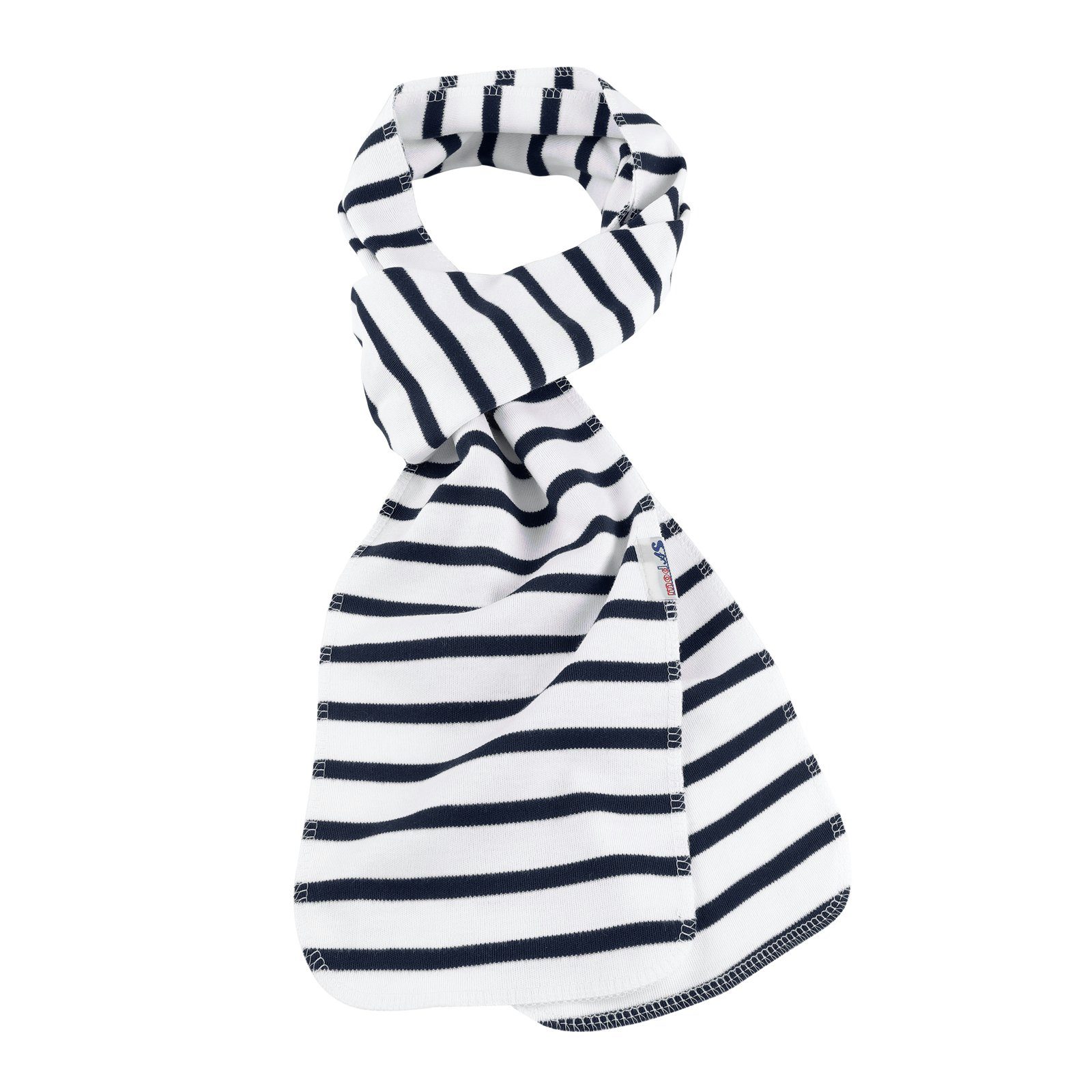 modAS Schal Unisex Bretonischer Kettelrandschal - Herrenschal Damenschal aus Baumwolle