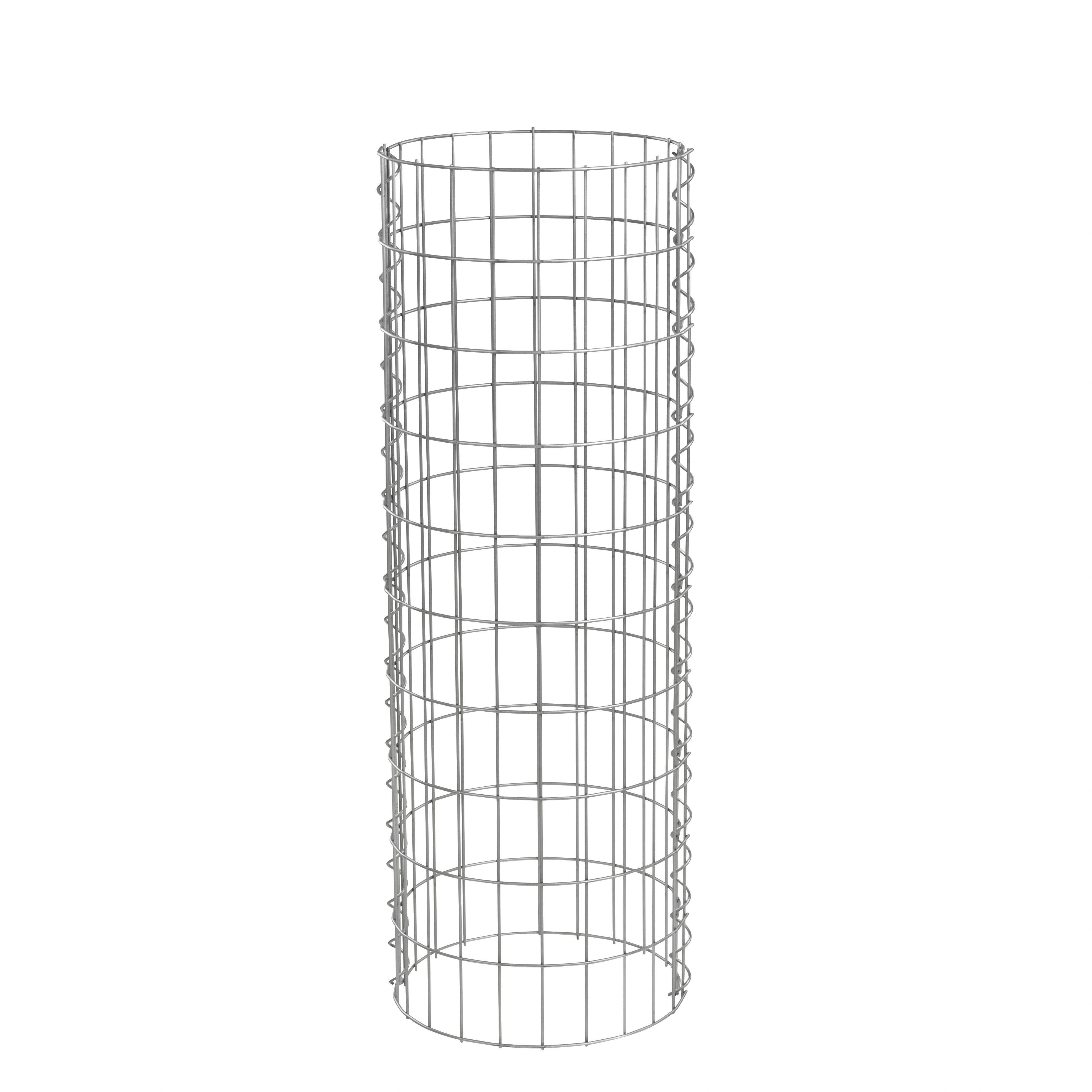 ESTEXO Gabionenzaun Gabione Steingabionen Steinkorb Höhe 100 cm Drahtkorb Gabionensäule