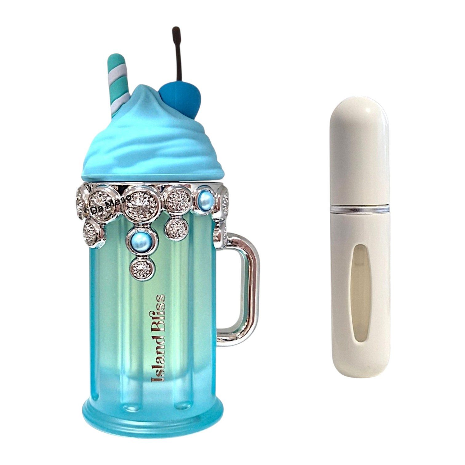 armaf Duft-Set Island Bliss und Island Breeze EDP 100ml + Parfümzerstäuber (leer)