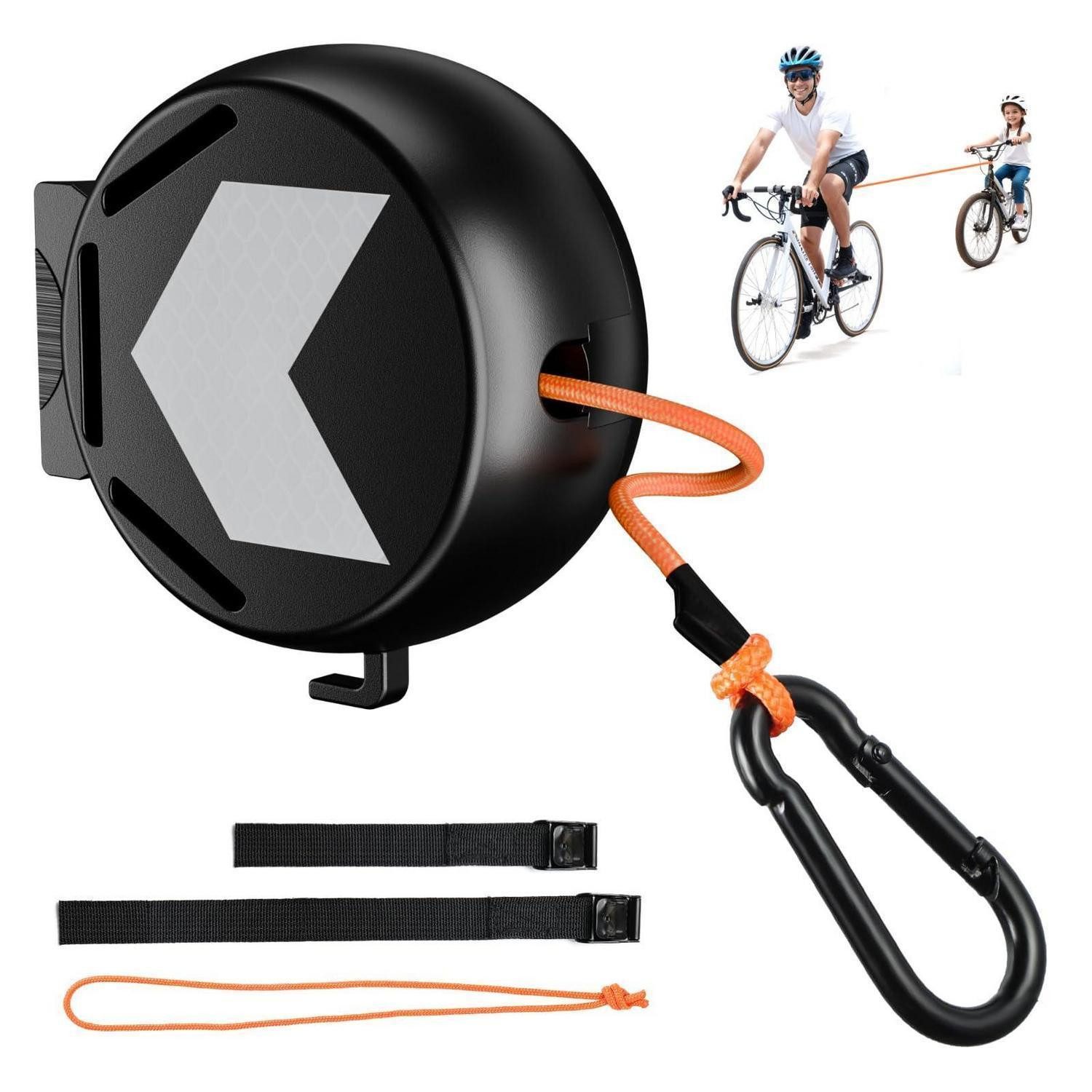 LuxusKollektion Abschleppseil Abschleppseil Fahrrad Kinder 2 m 120 kg Tragkraft für alle Lenker