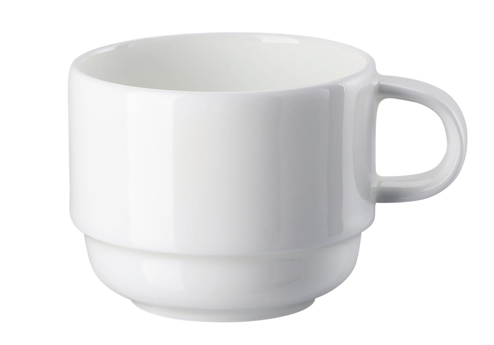 Hutschenreuther Tasse Nora Weiss Kaffee-Obertasse stapelbar 0,22 l, Bone China